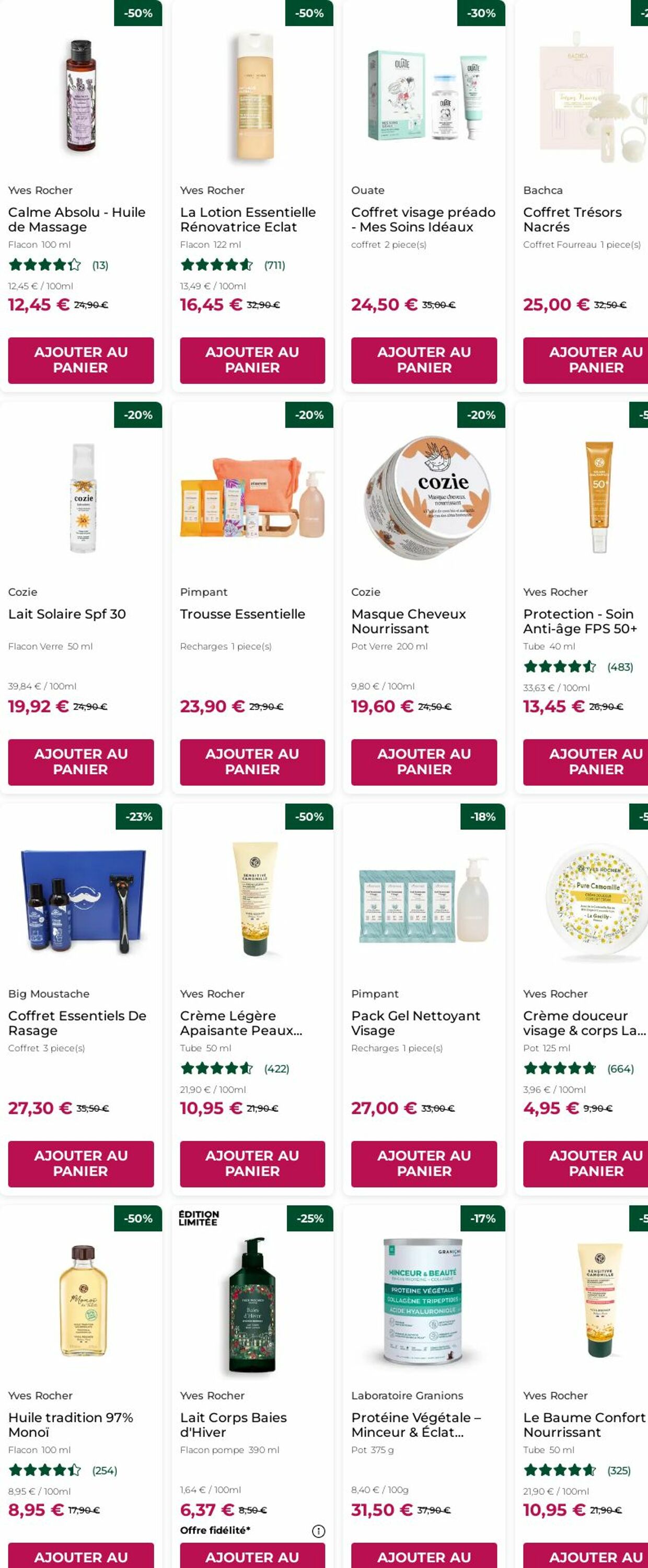 Catalogue Yves Rocher 17.11.2025 - 26.11.2025