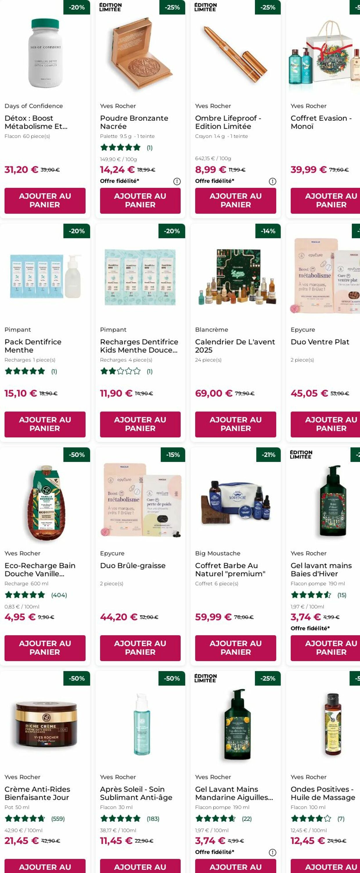Catalogue Yves Rocher 17.11.2025 - 26.11.2025