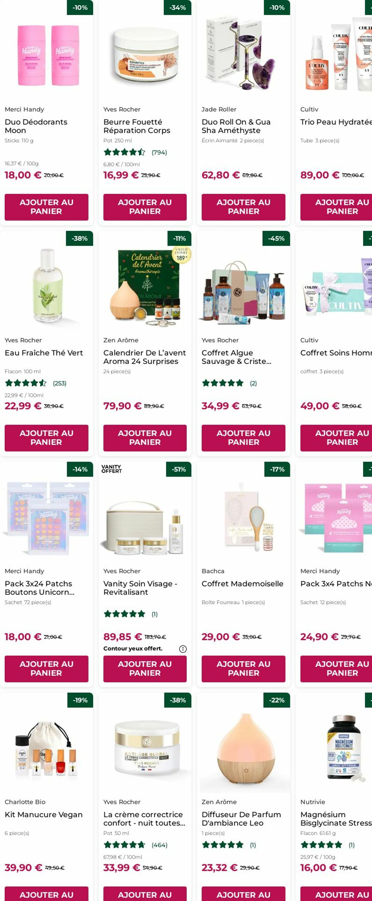 Catalogue Yves Rocher 13.10.2025 - 22.10.2025