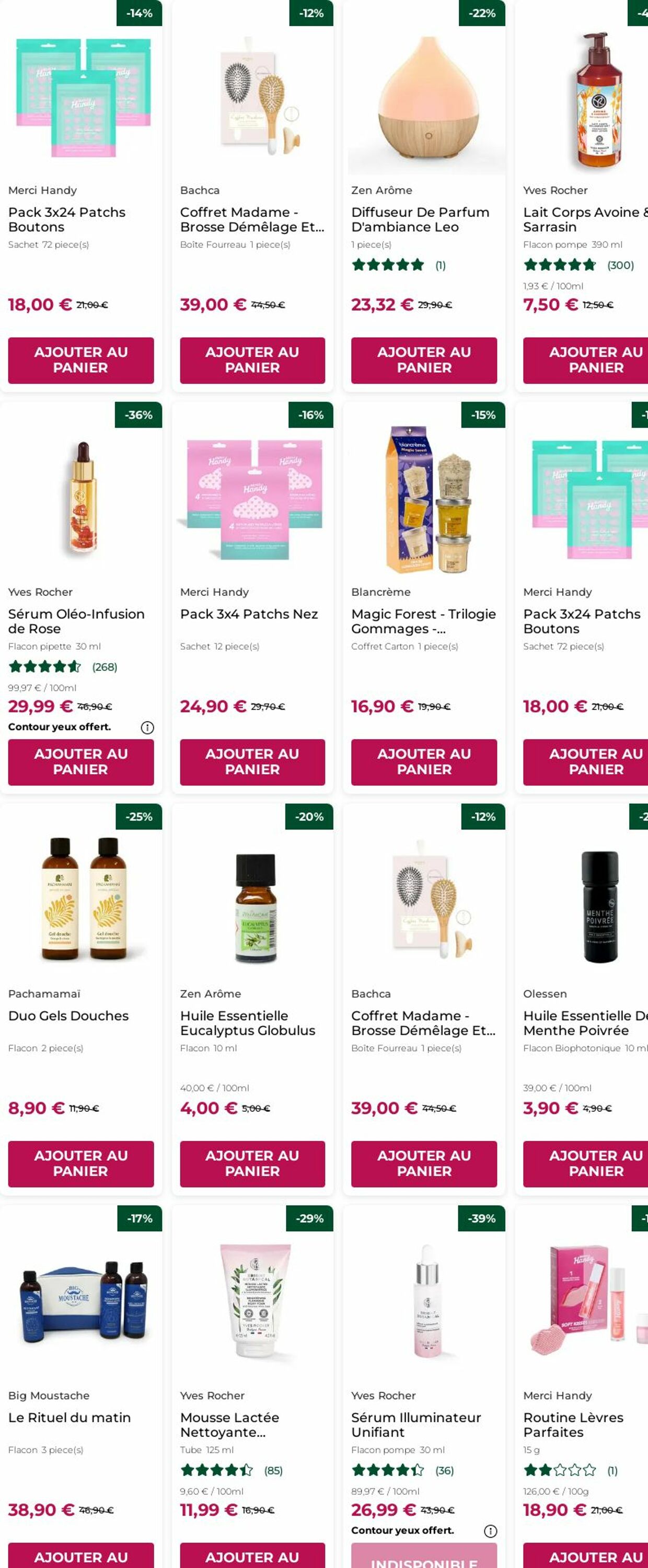 Catalogue Yves Rocher 13.10.2025 - 22.10.2025