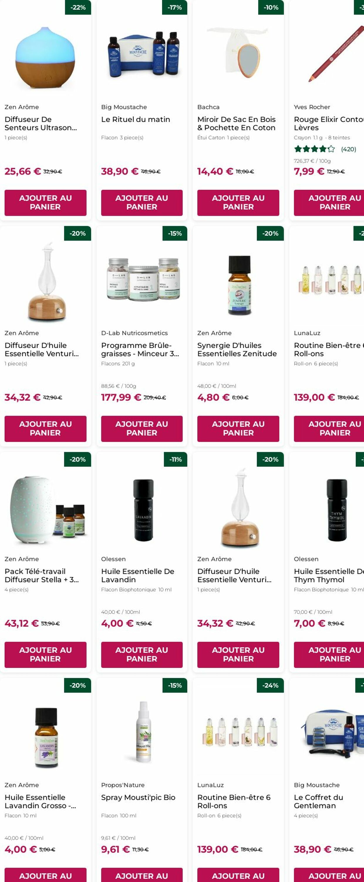 Catalogue Yves Rocher 13.10.2025 - 22.10.2025