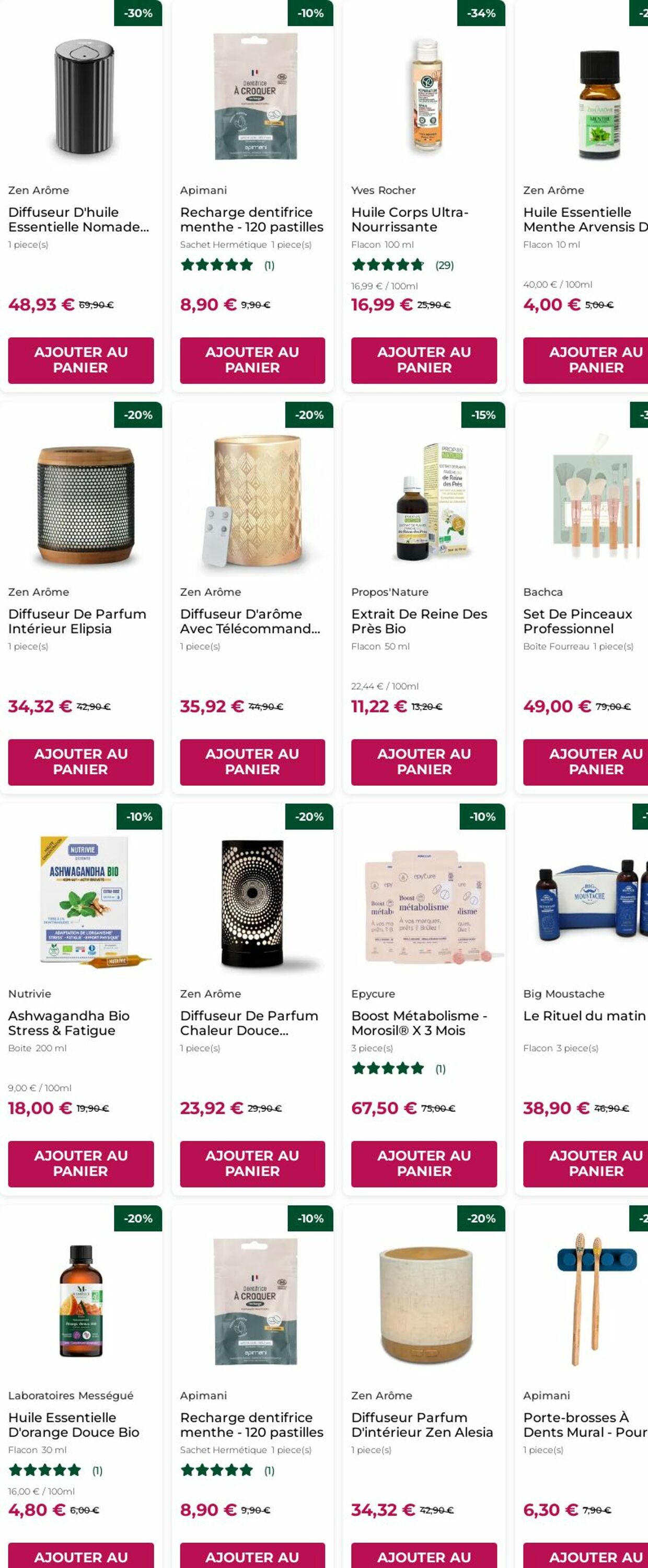 Catalogue Yves Rocher 13.10.2025 - 22.10.2025