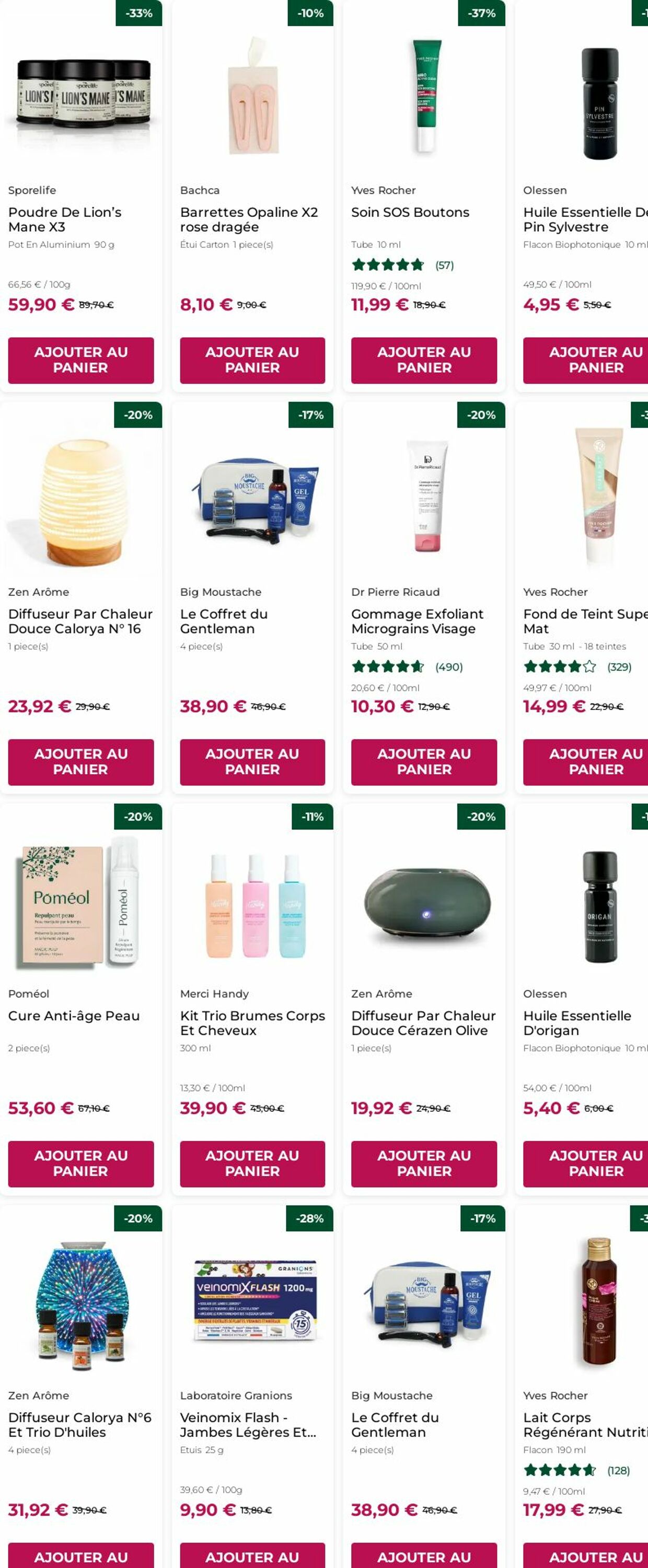 Catalogue Yves Rocher 13.10.2025 - 22.10.2025