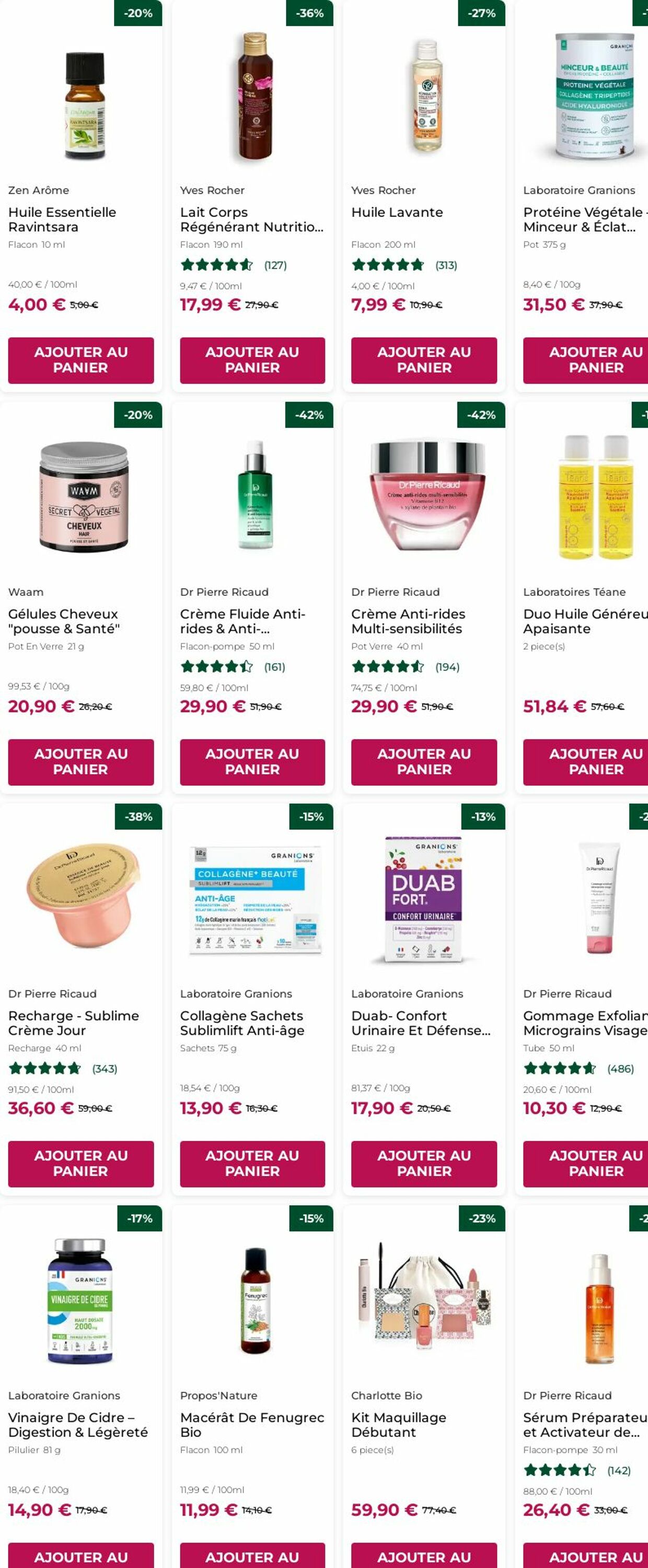 Catalogue Yves Rocher 06.10.2025 - 15.10.2025
