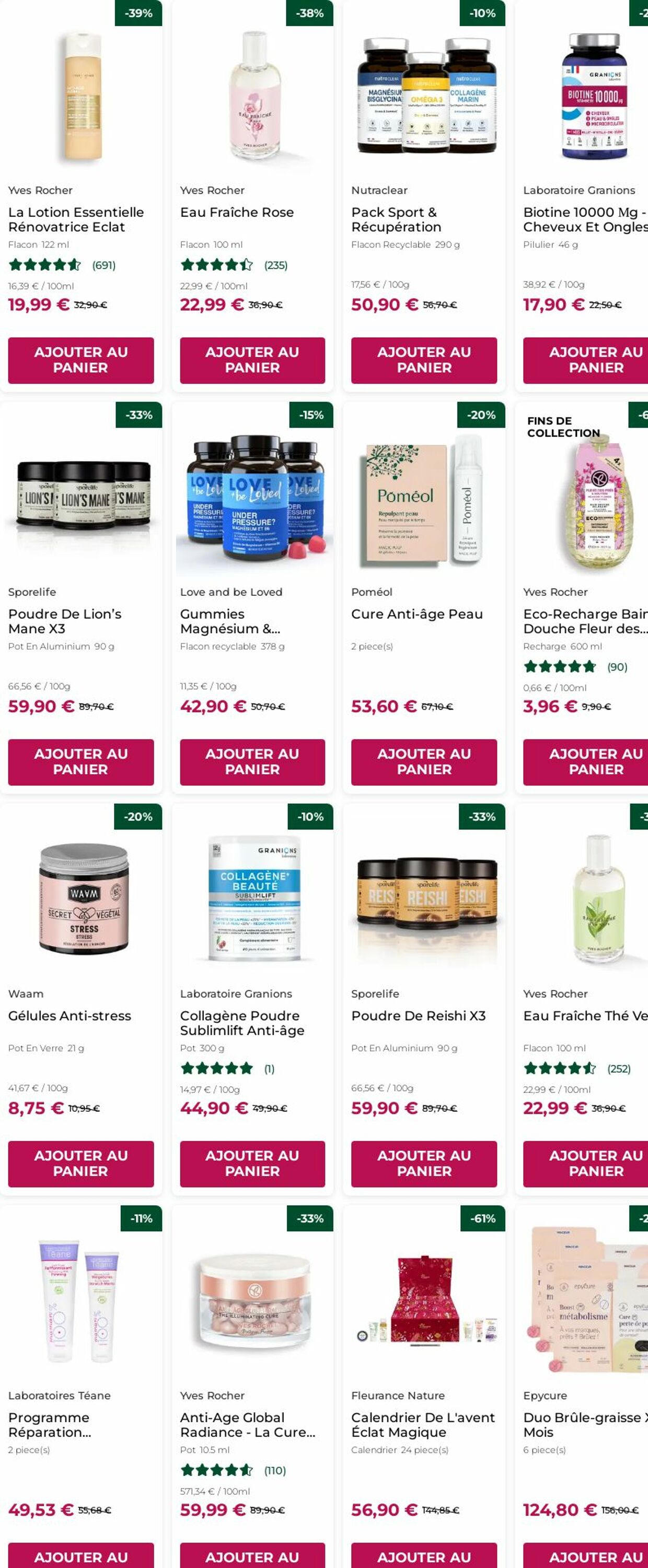 Catalogue Yves Rocher 06.10.2025 - 15.10.2025