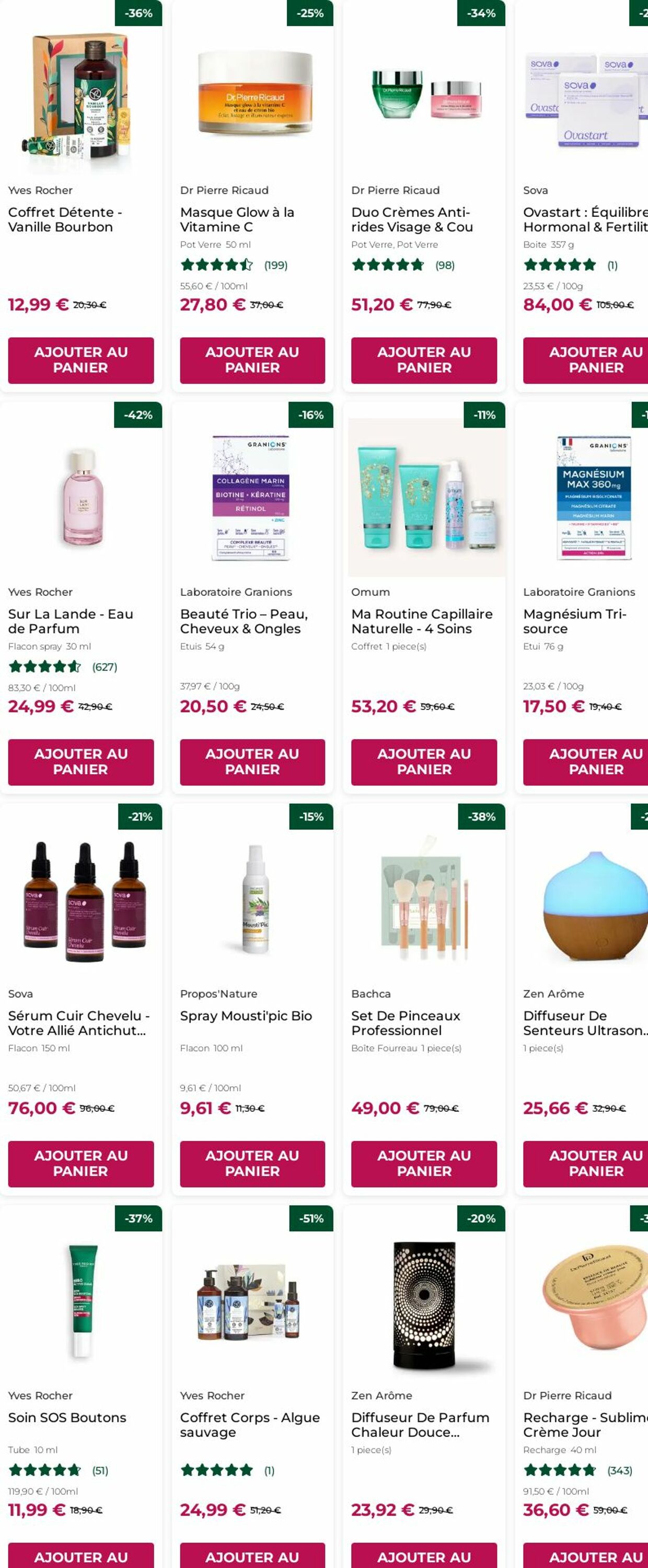 Catalogue Yves Rocher 06.10.2025 - 15.10.2025