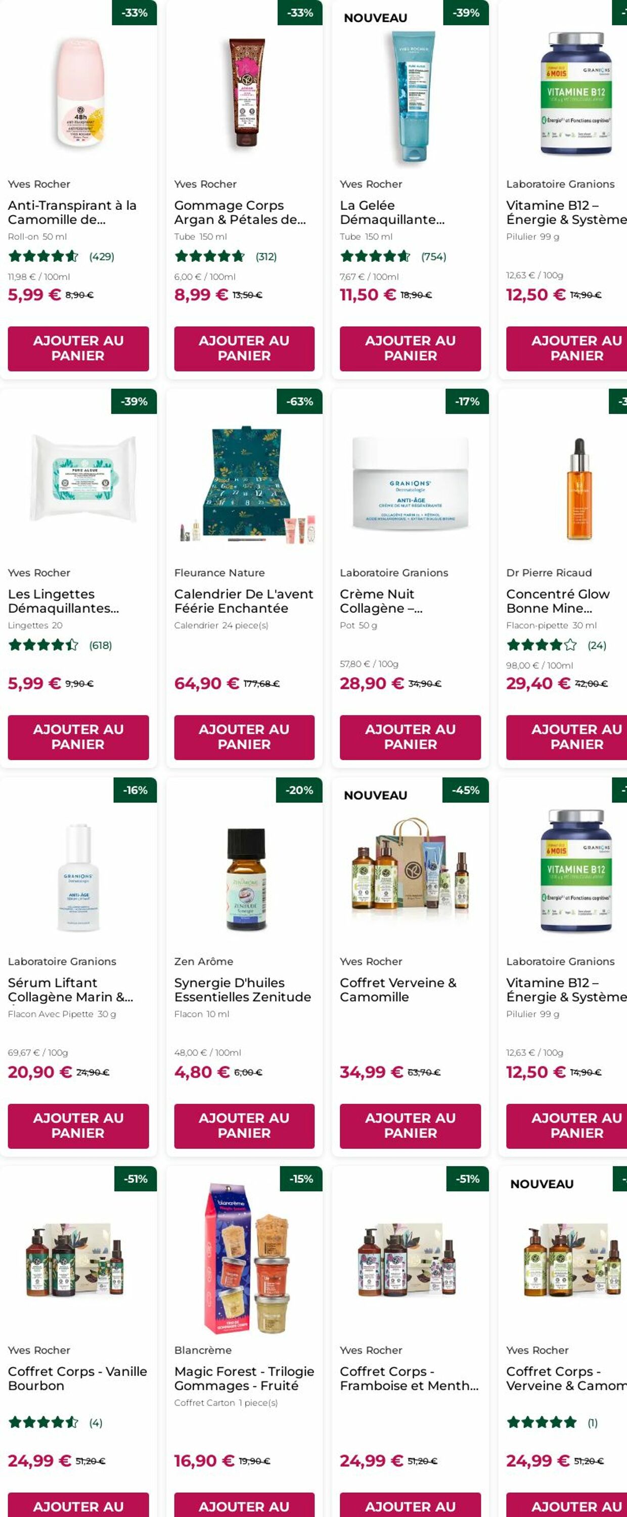 Catalogue Yves Rocher 06.10.2025 - 15.10.2025