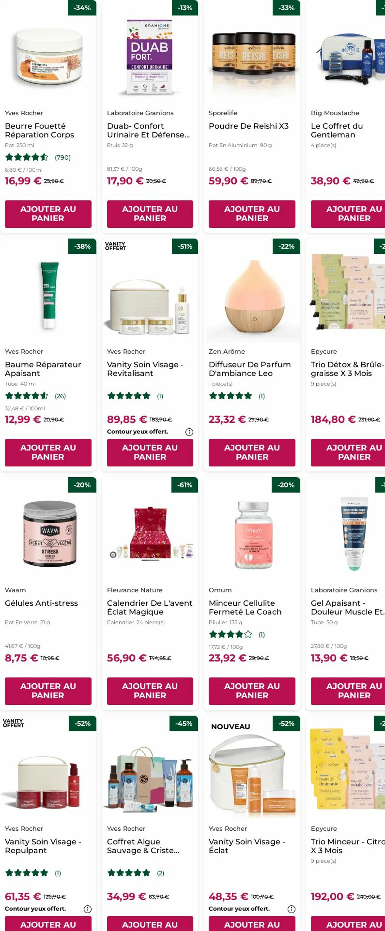 Catalogue Yves Rocher 06.10.2025 - 15.10.2025