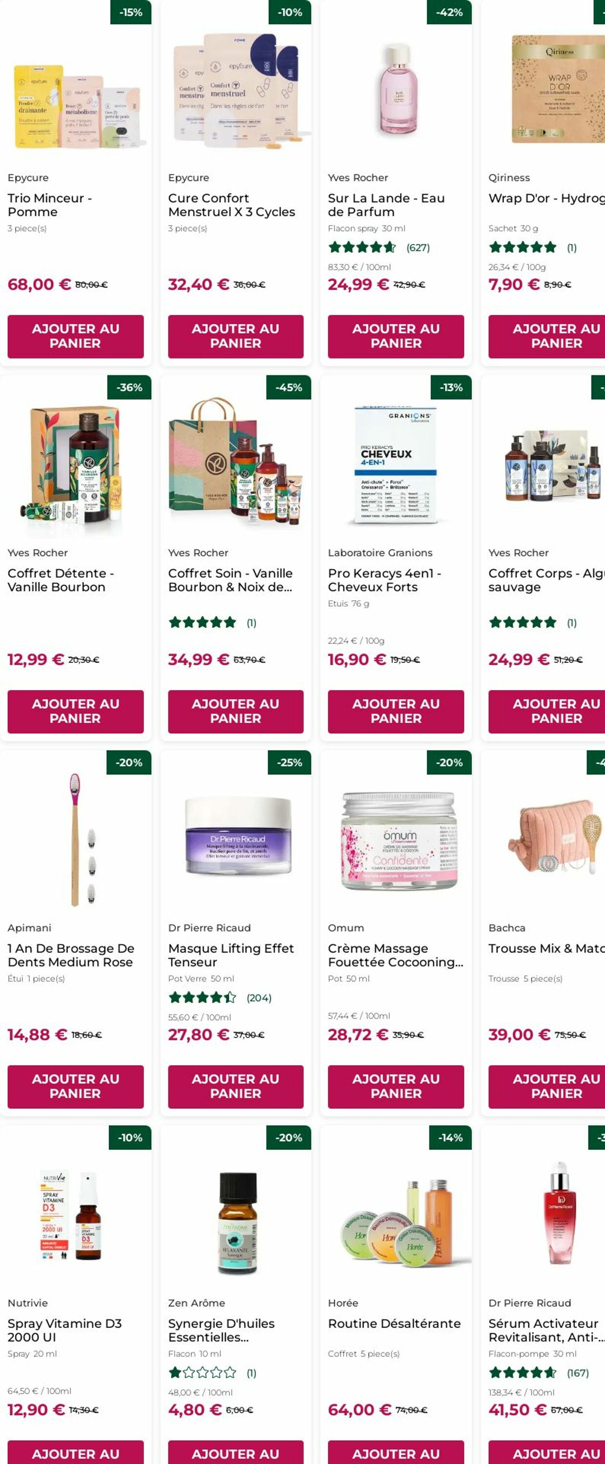 Catalogue Yves Rocher 06.10.2025 - 15.10.2025