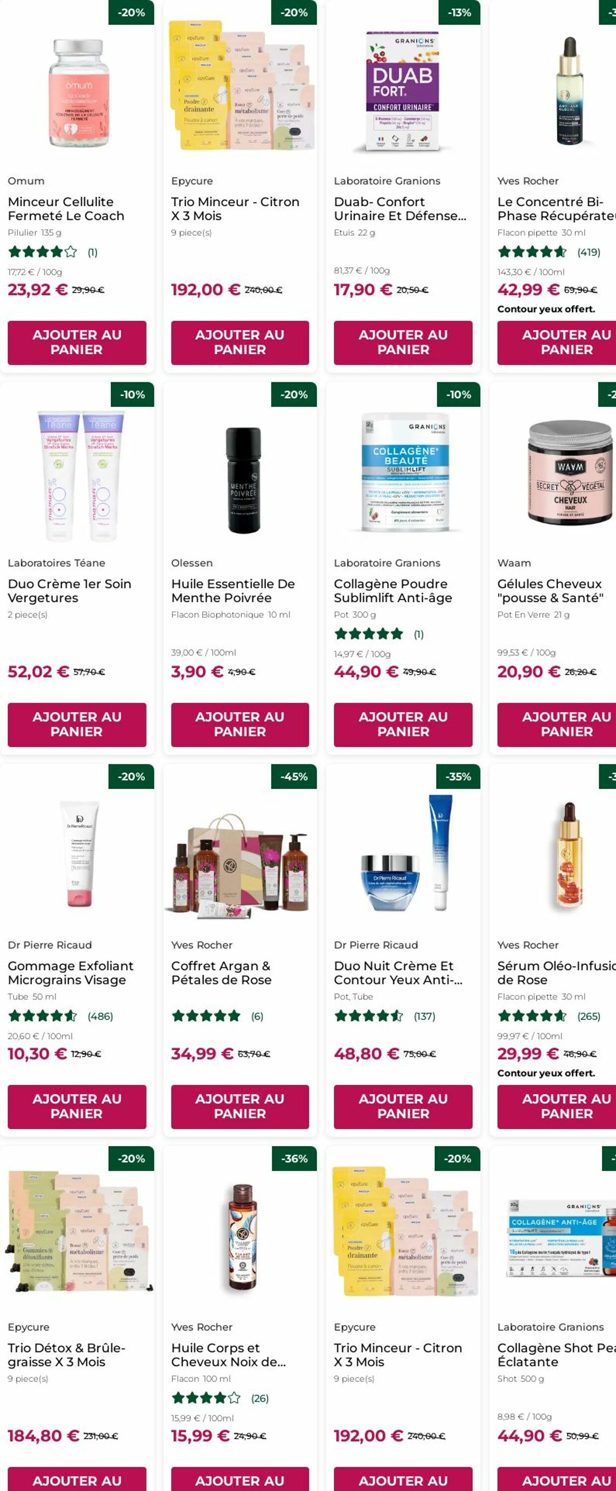 Catalogue Yves Rocher 06.10.2025 - 15.10.2025