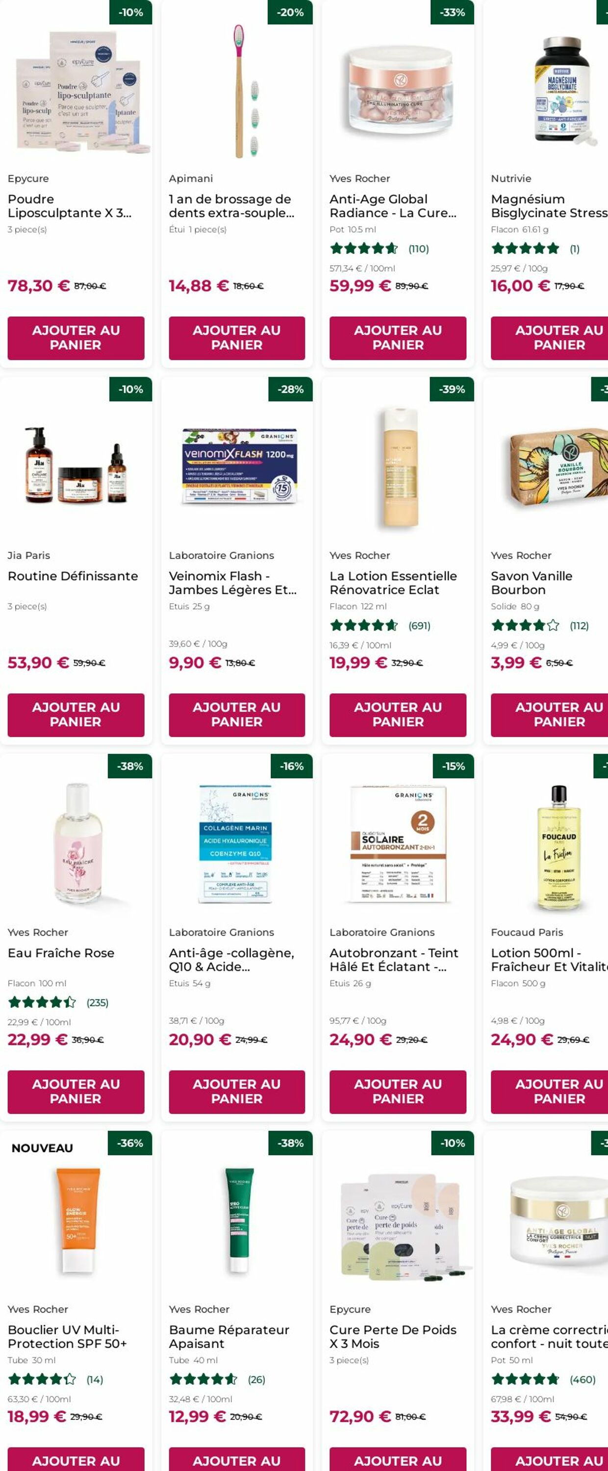Catalogue Yves Rocher 06.10.2025 - 15.10.2025