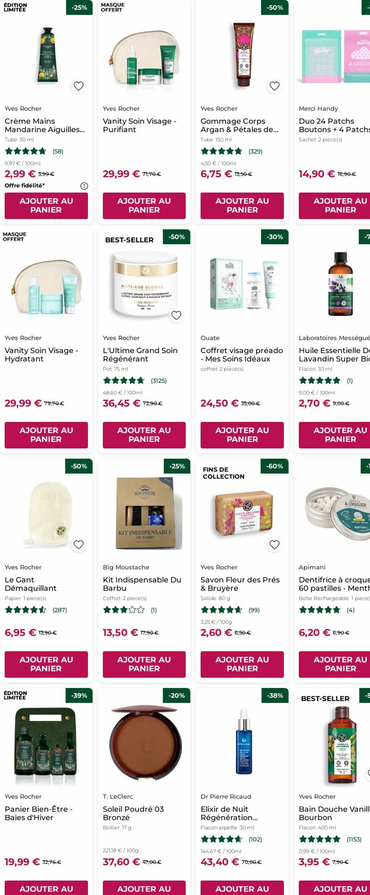 Catalogue Yves Rocher 24.11.2025 - 03.12.2025