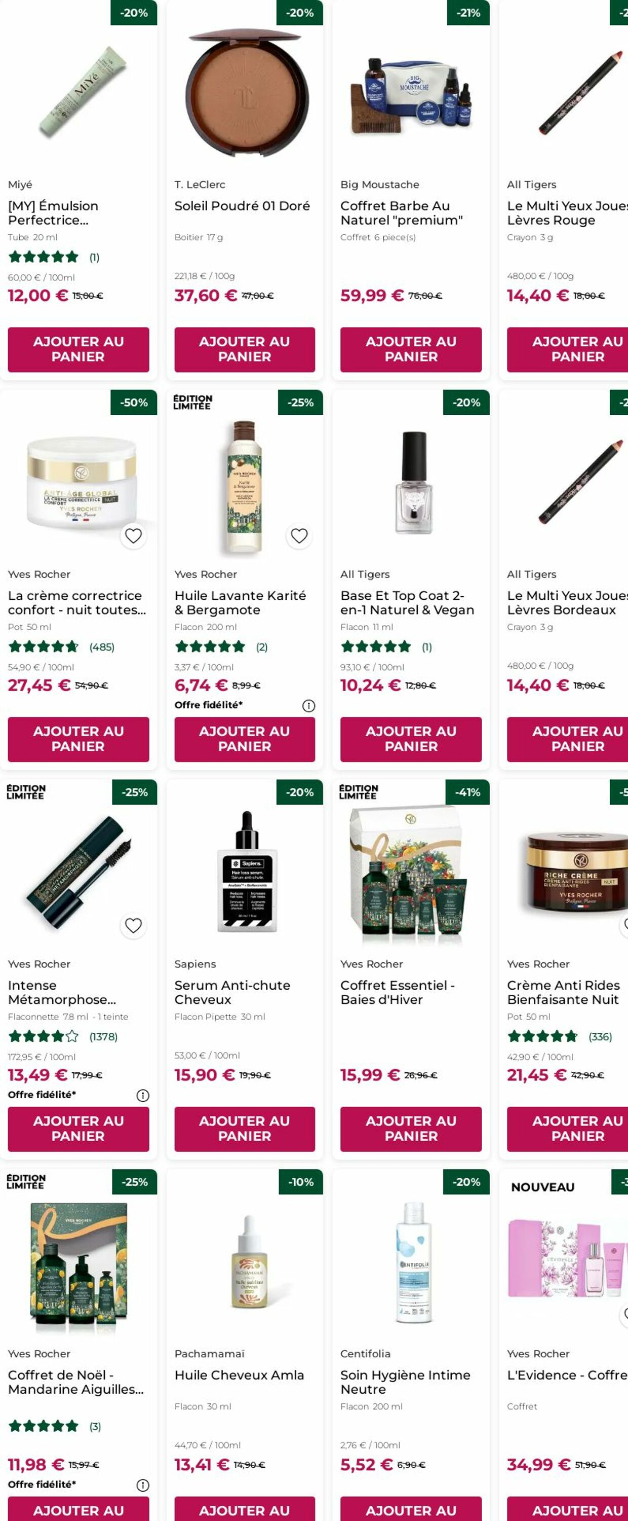 Catalogue Yves Rocher 24.11.2025 - 03.12.2025