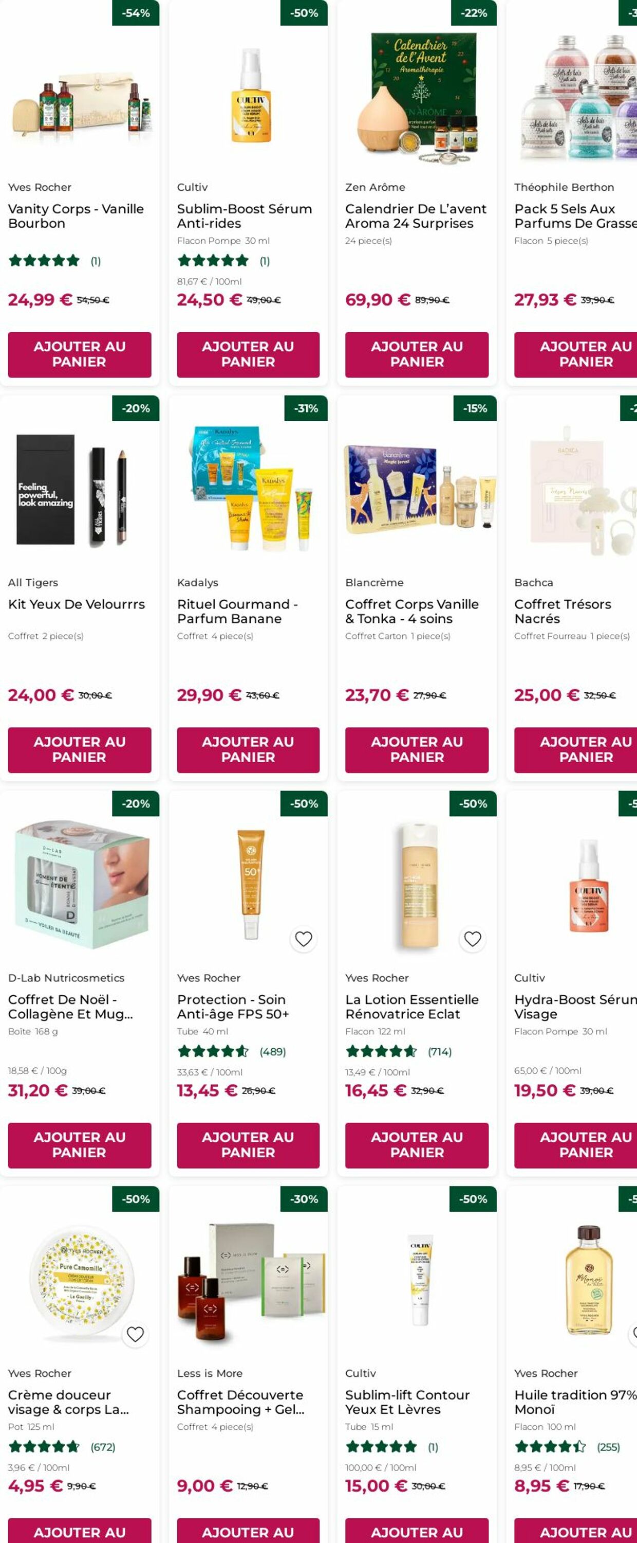 Catalogue Yves Rocher 24.11.2025 - 03.12.2025