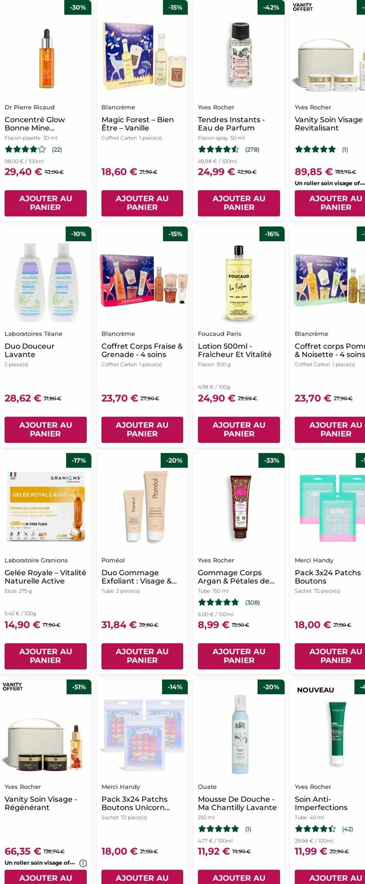 Catalogue Yves Rocher 29.09.2025 - 08.10.2025