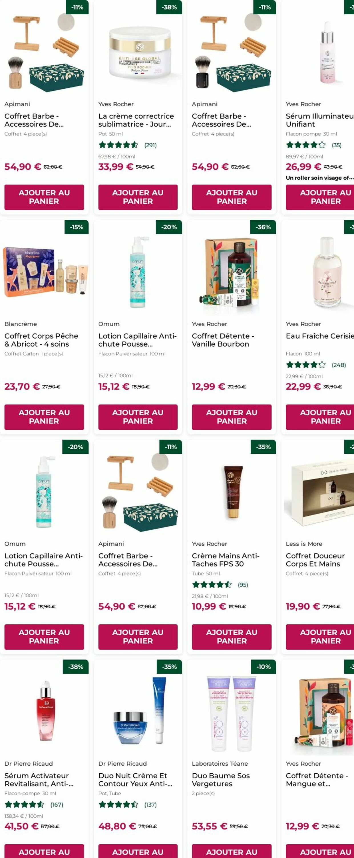 Catalogue Yves Rocher 29.09.2025 - 08.10.2025