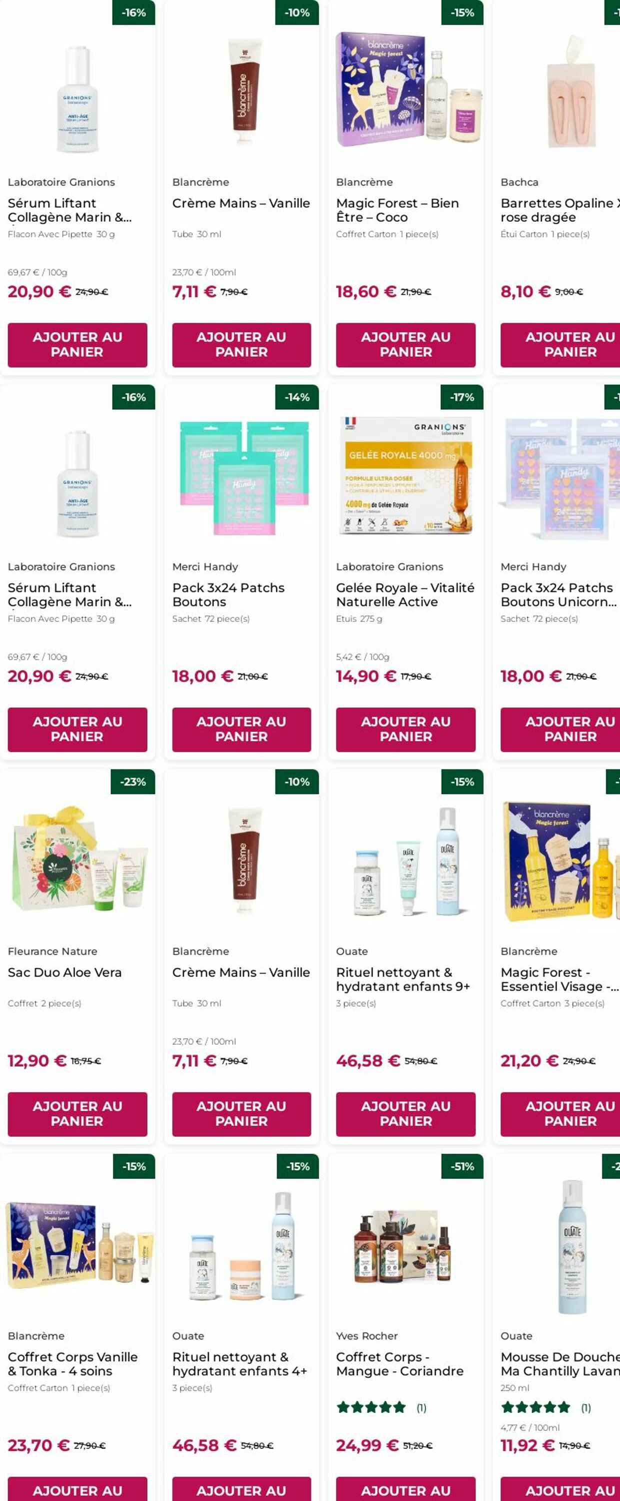 Catalogue Yves Rocher 29.09.2025 - 08.10.2025