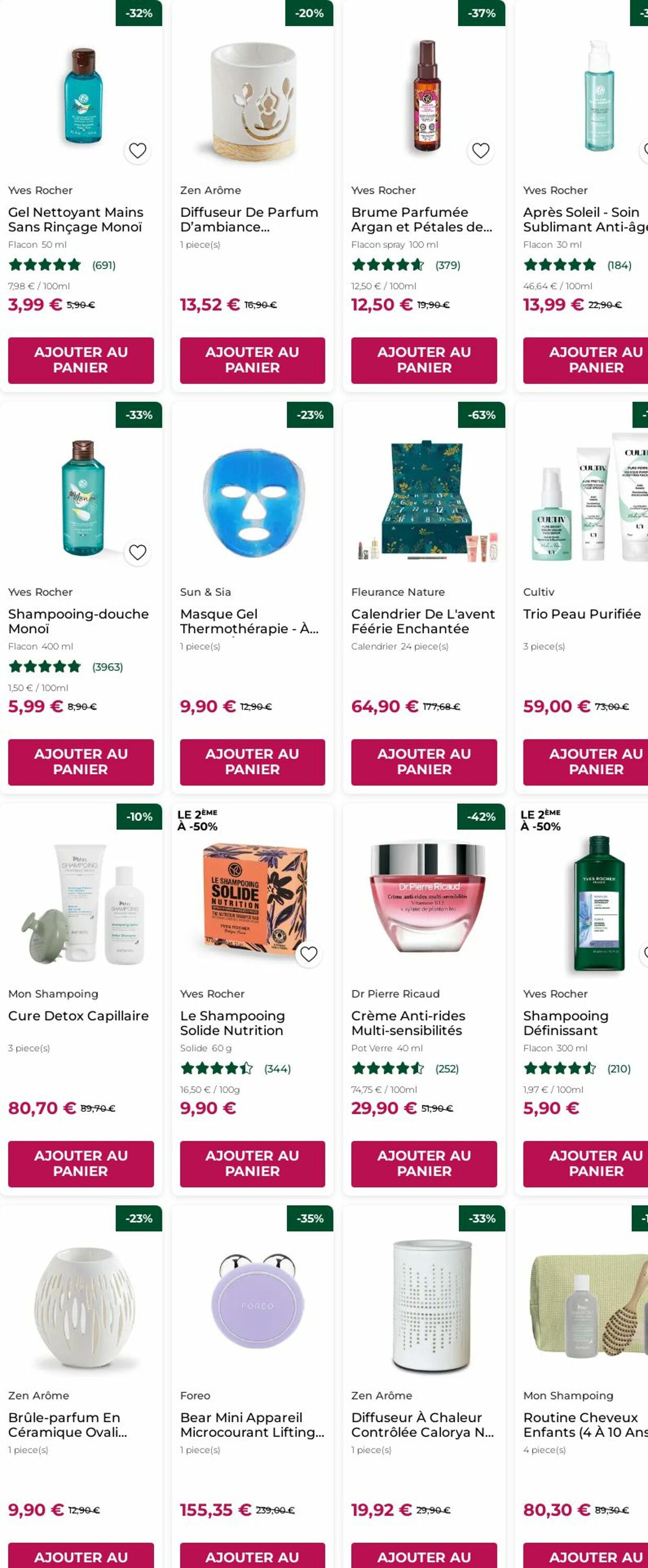 Catalogue Yves Rocher 15.12.2025 - 24.12.2025