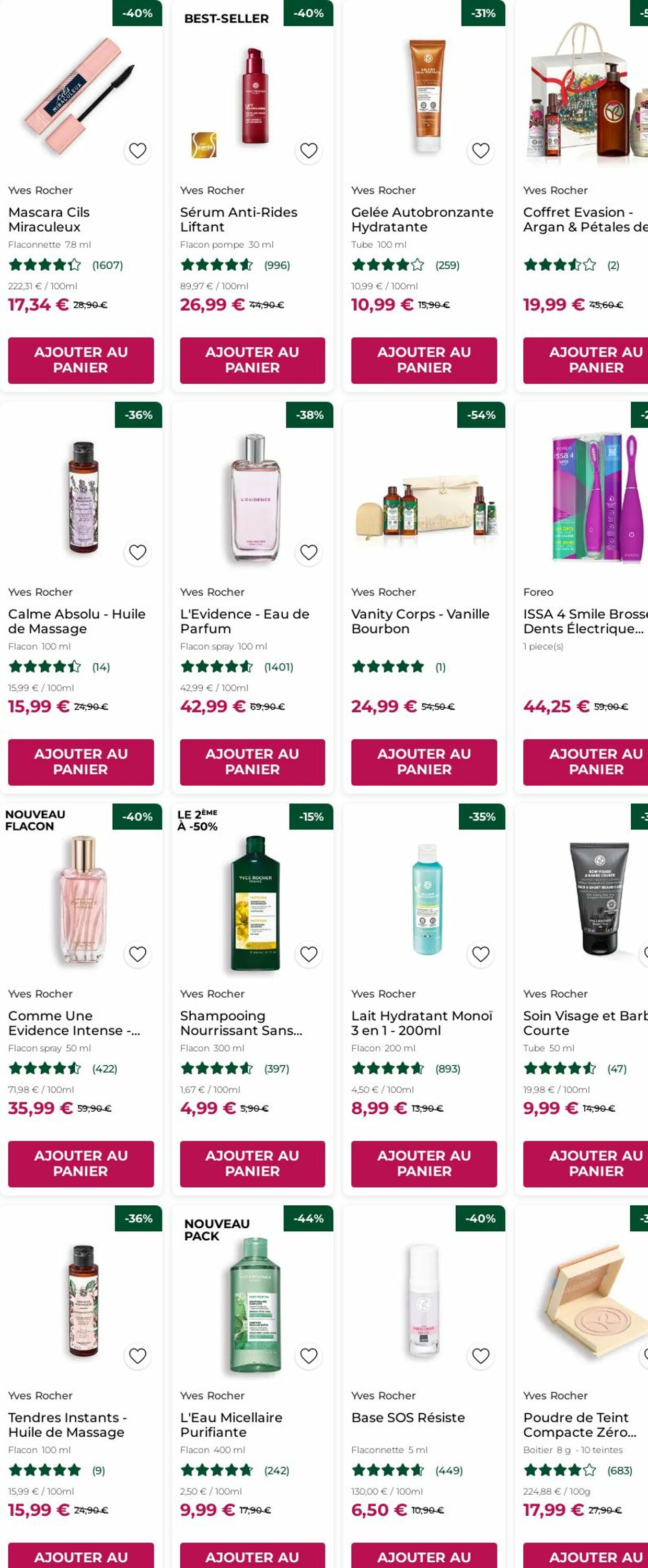 Catalogue Yves Rocher 15.12.2025 - 24.12.2025