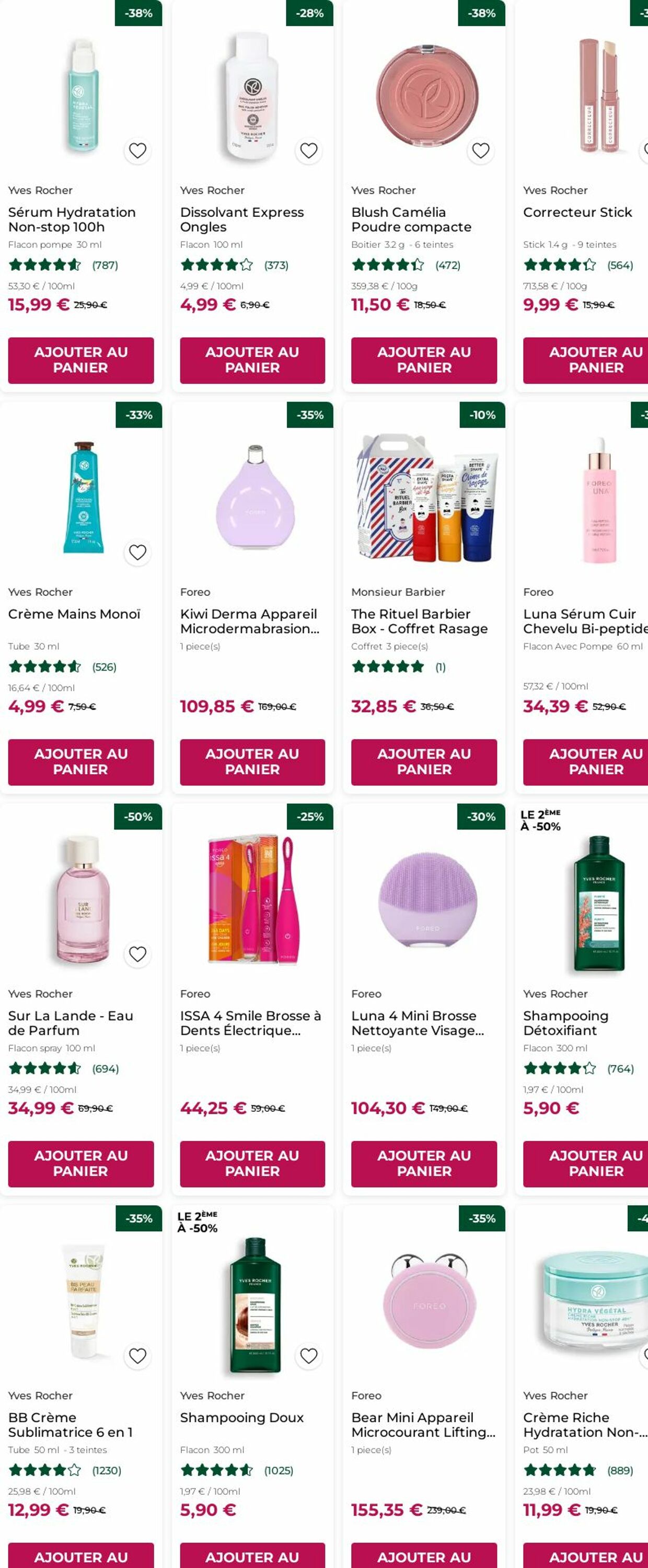Catalogue Yves Rocher 15.12.2025 - 24.12.2025