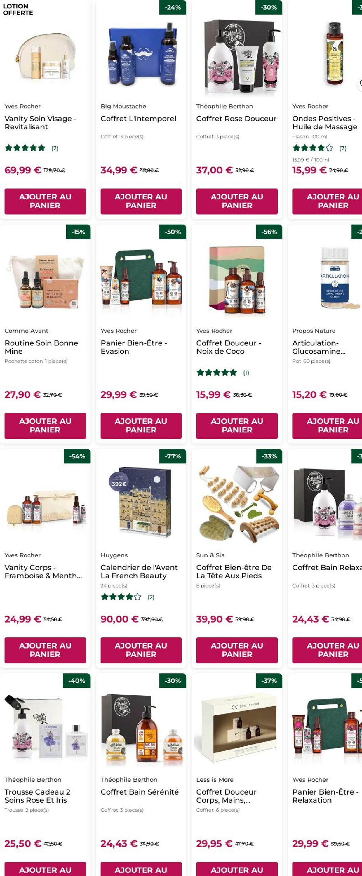 Catalogue Yves Rocher 15.12.2025 - 24.12.2025