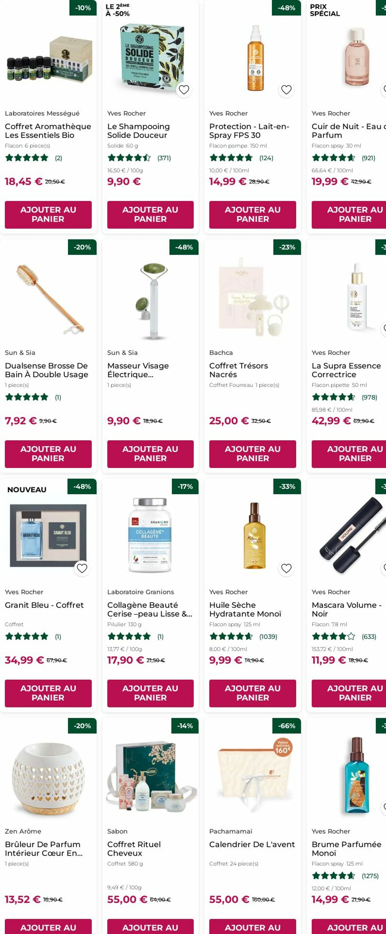 Catalogue Yves Rocher 15.12.2025 - 24.12.2025