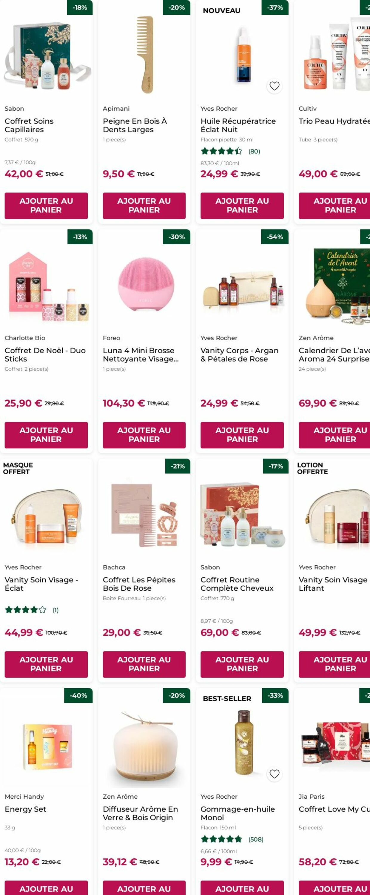 Catalogue Yves Rocher 15.12.2025 - 24.12.2025