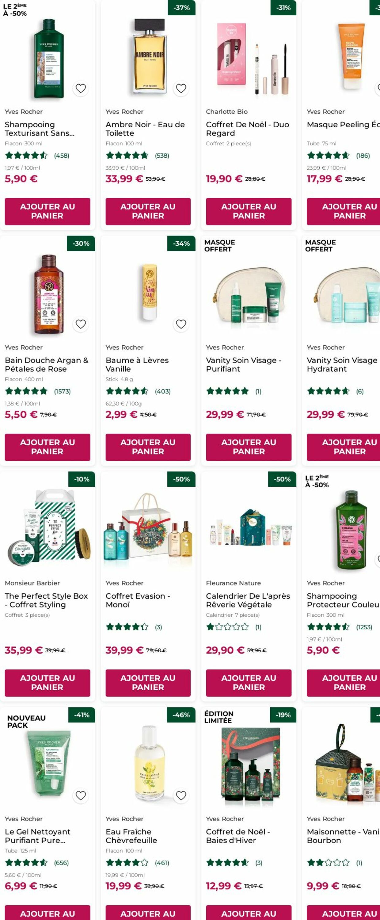 Catalogue Yves Rocher 15.12.2025 - 24.12.2025