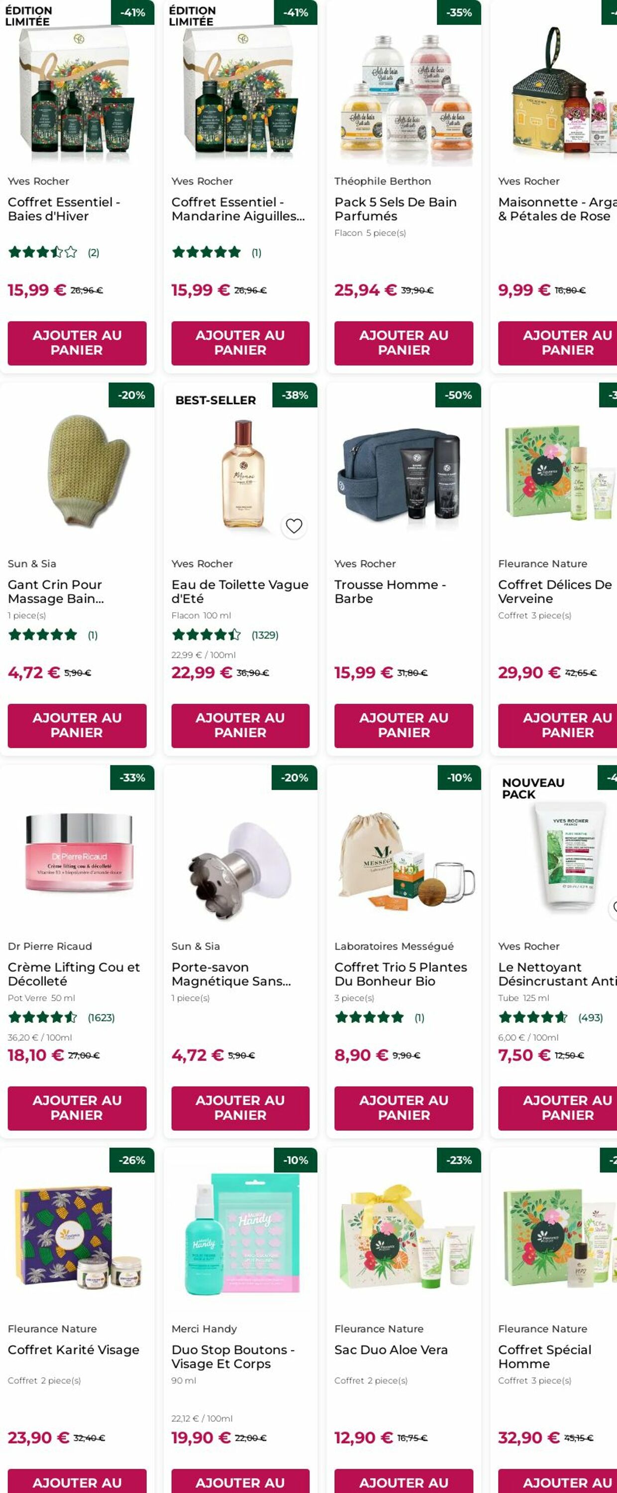 Catalogue Yves Rocher 15.12.2025 - 24.12.2025