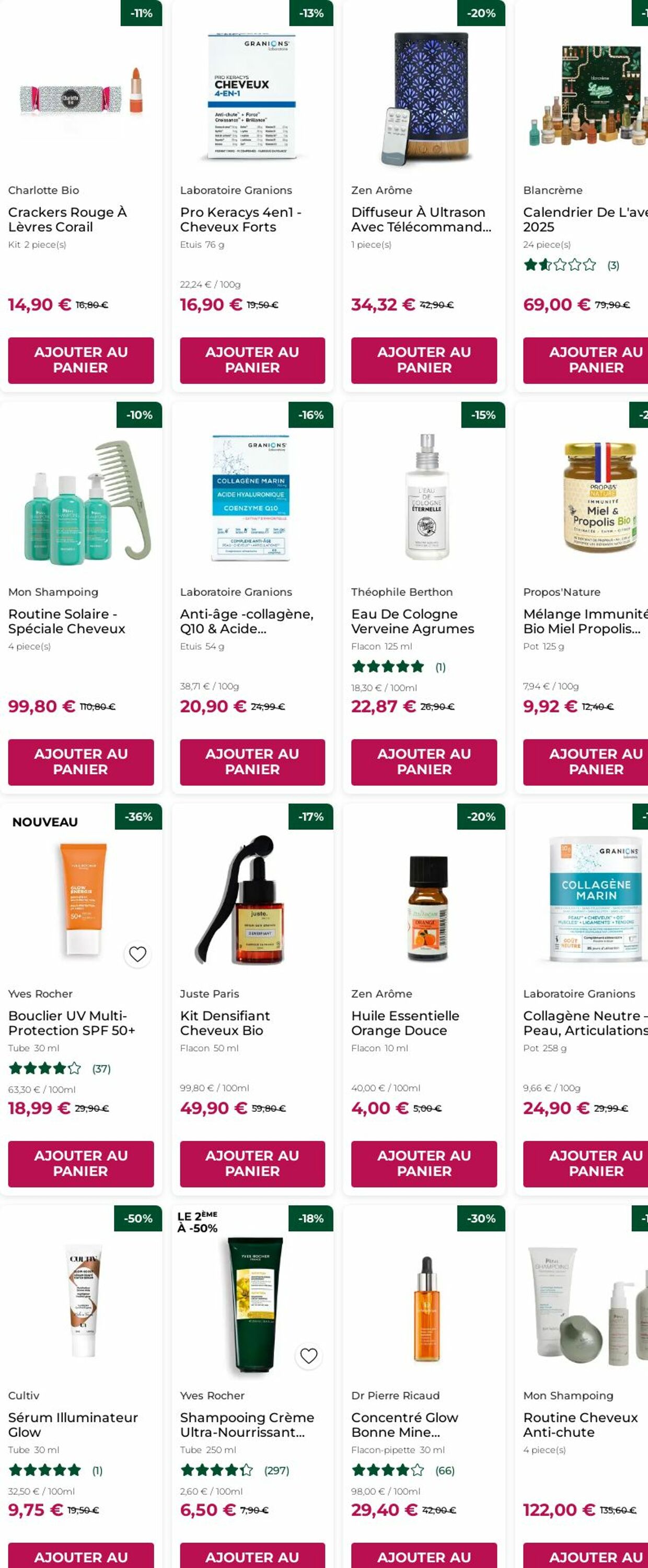 Catalogue Yves Rocher 15.12.2025 - 24.12.2025