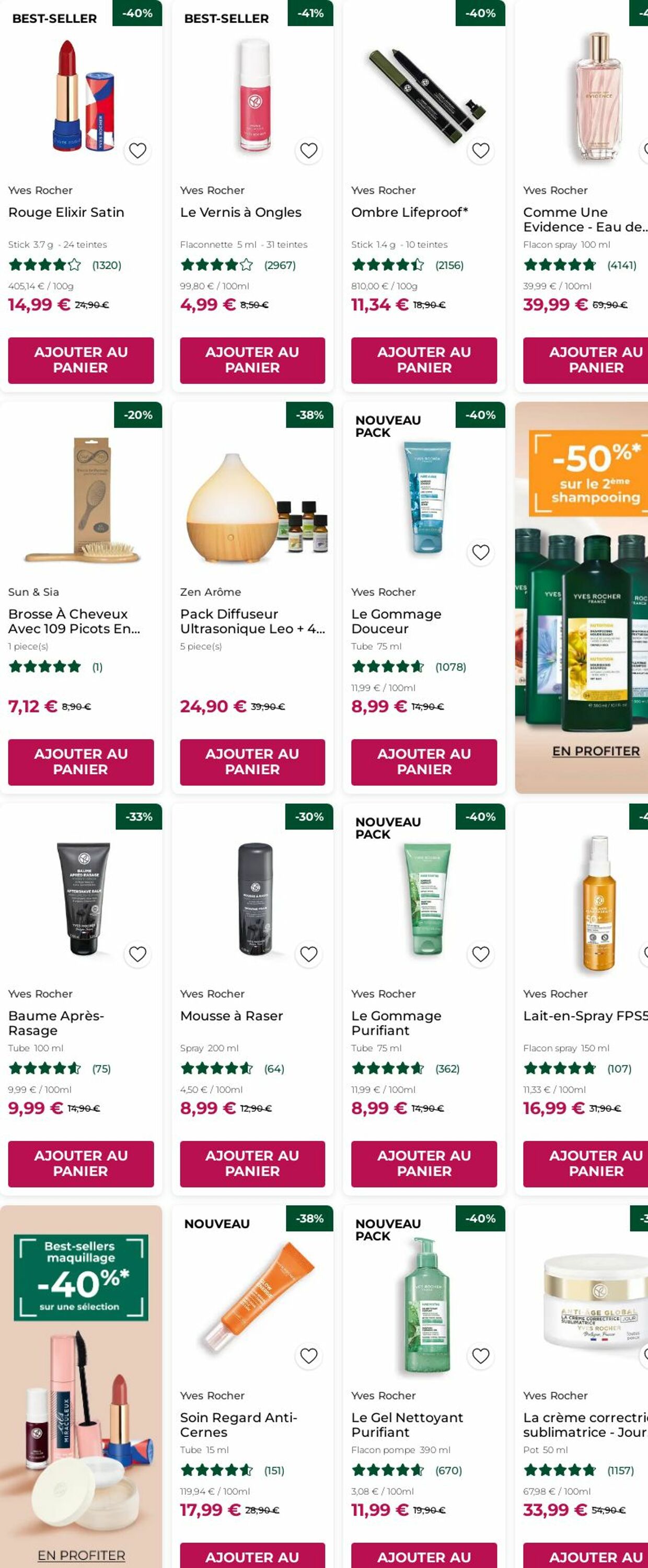 Catalogue Yves Rocher 15.12.2025 - 24.12.2025