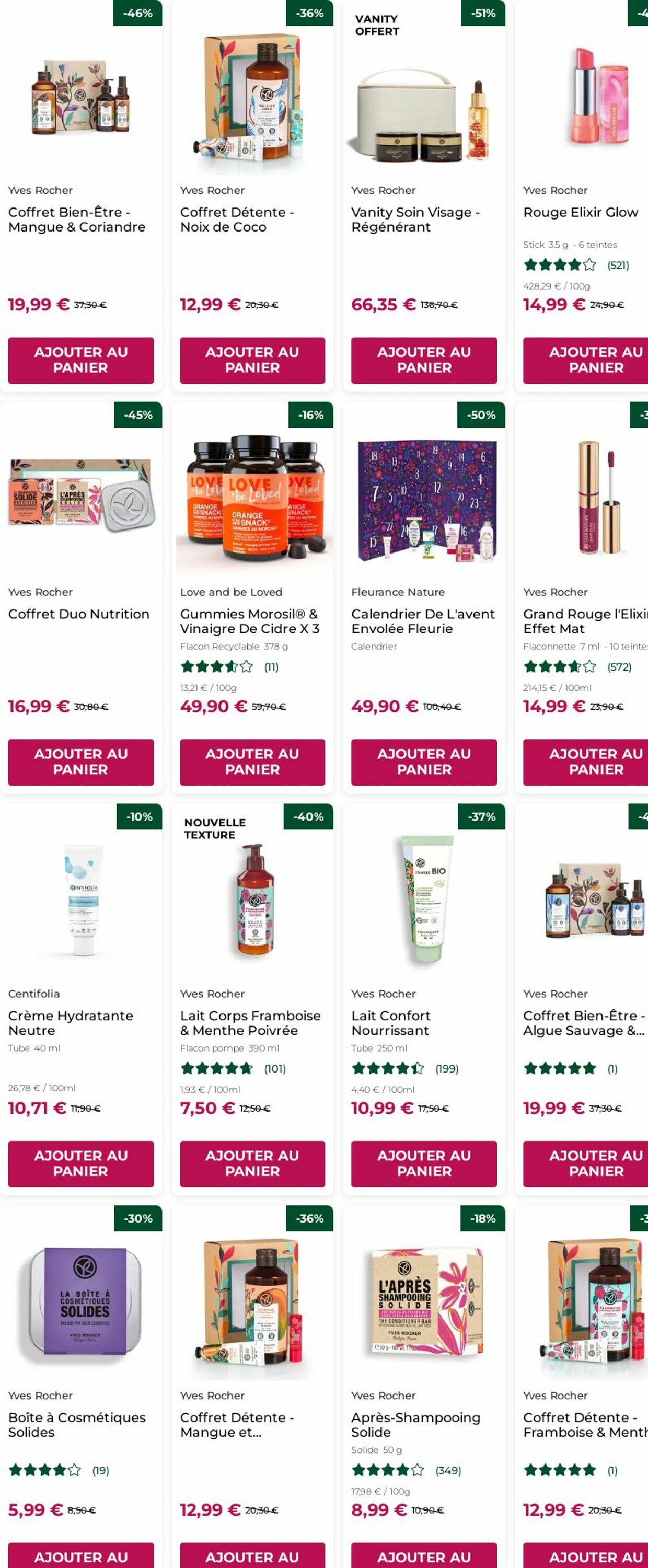 Catalogue Yves Rocher 15.09.2025 - 24.09.2025