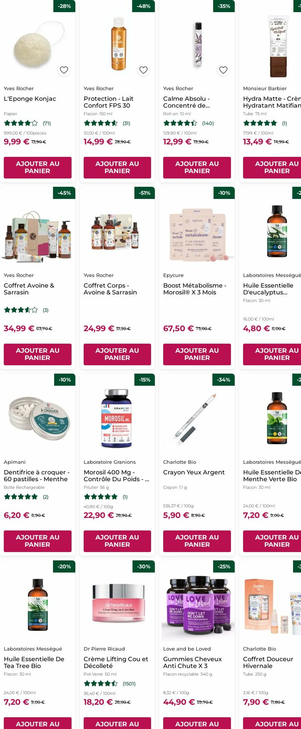 Catalogue Yves Rocher 11.08.2025 - 20.08.2025