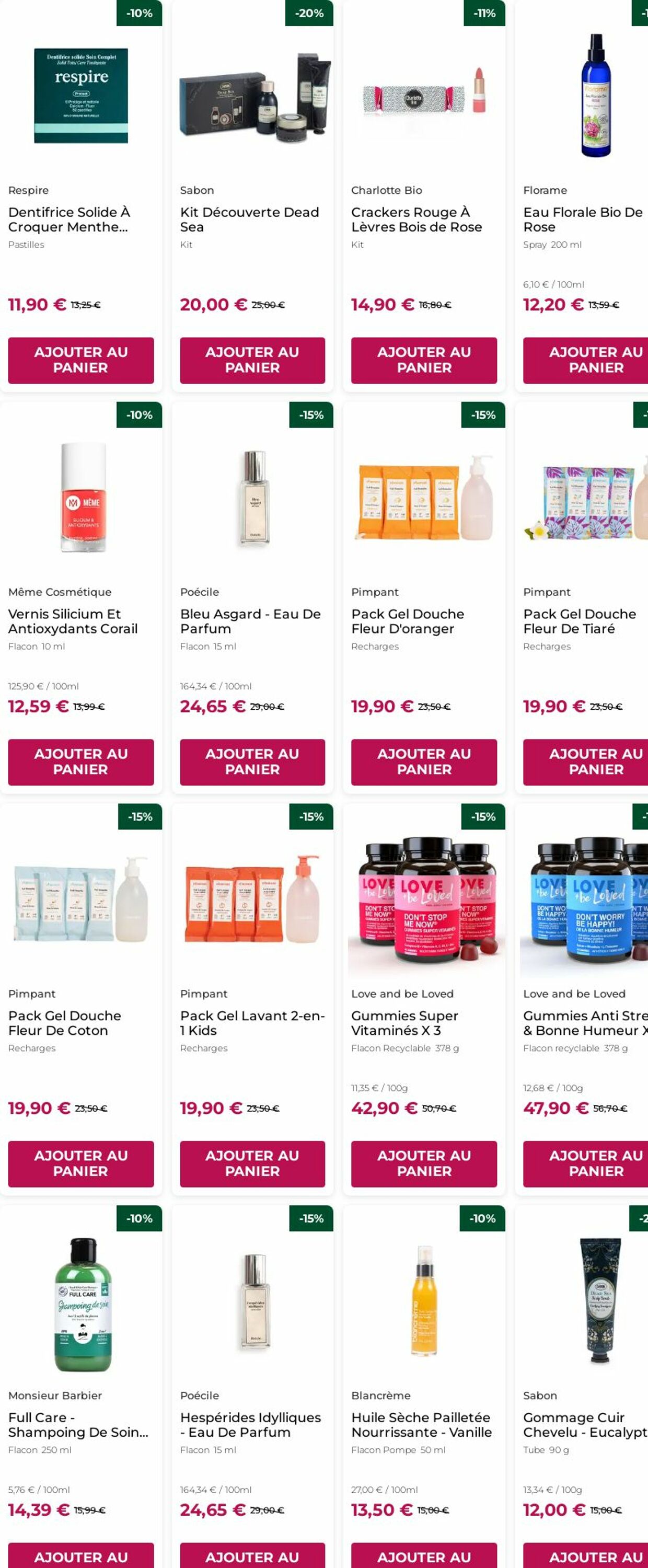 Catalogue Yves Rocher 11.08.2025 - 20.08.2025