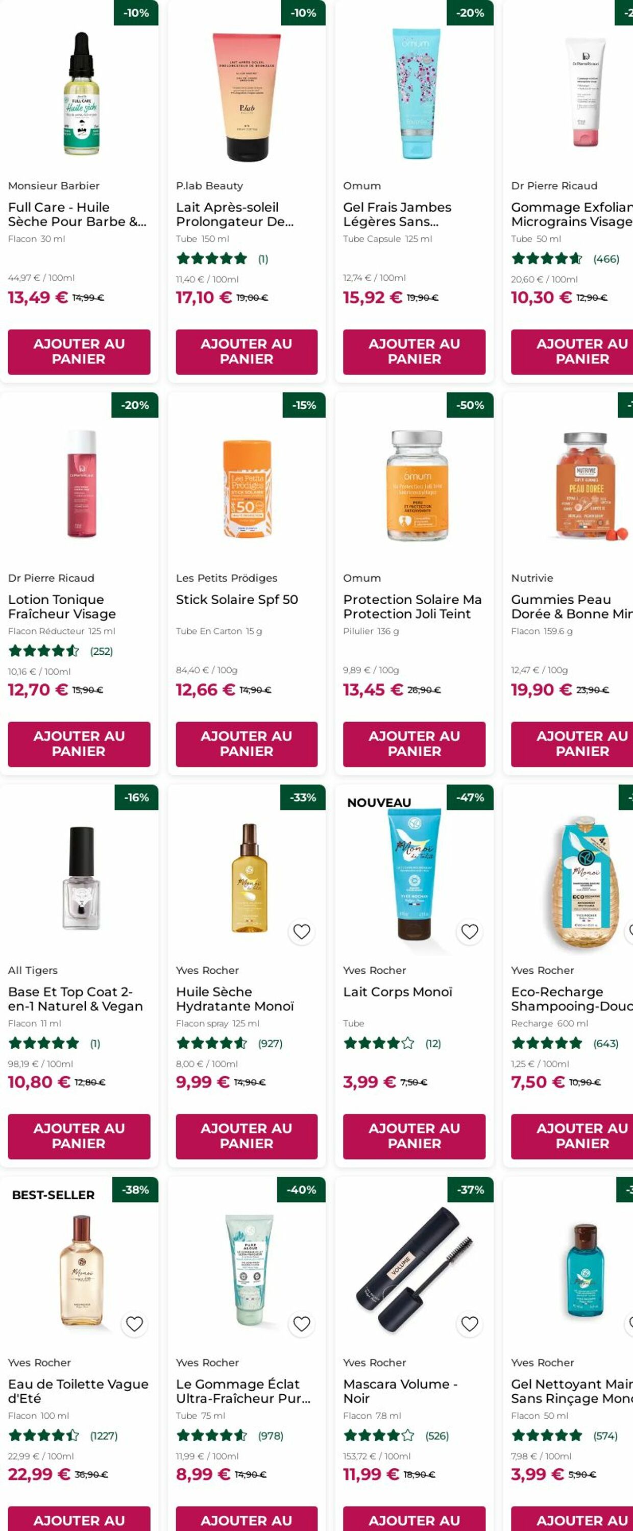 Catalogue Yves Rocher 11.08.2025 - 20.08.2025