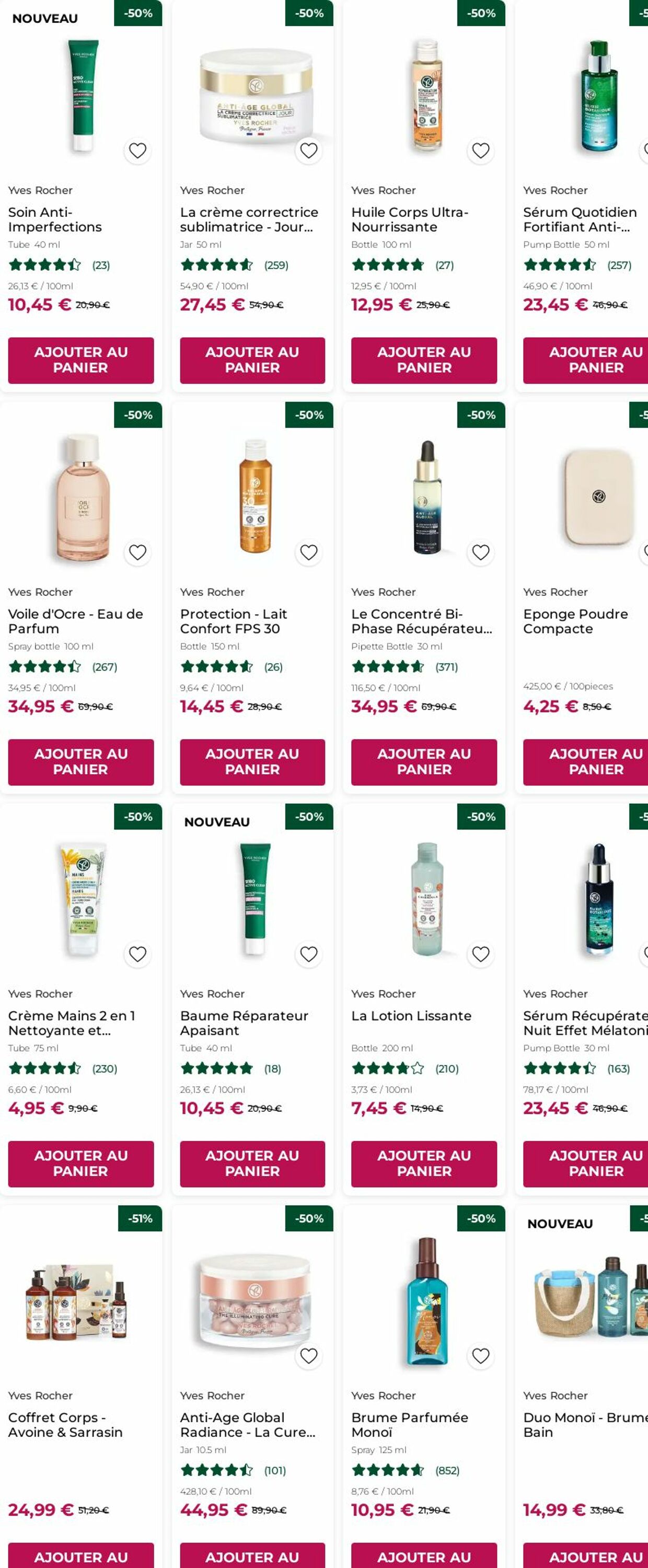 Catalogue Yves Rocher 07.07.2025 - 16.07.2025