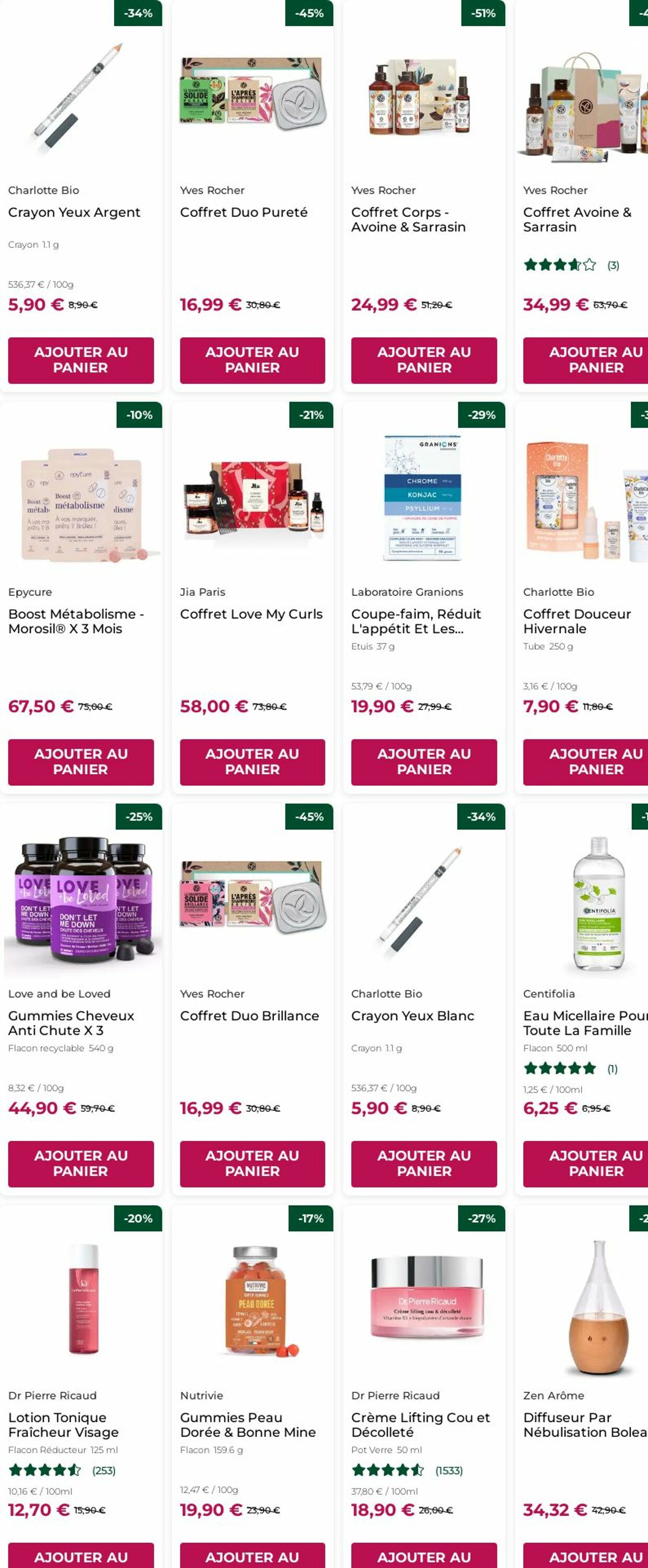 Catalogue Yves Rocher 01.09.2025 - 10.09.2025
