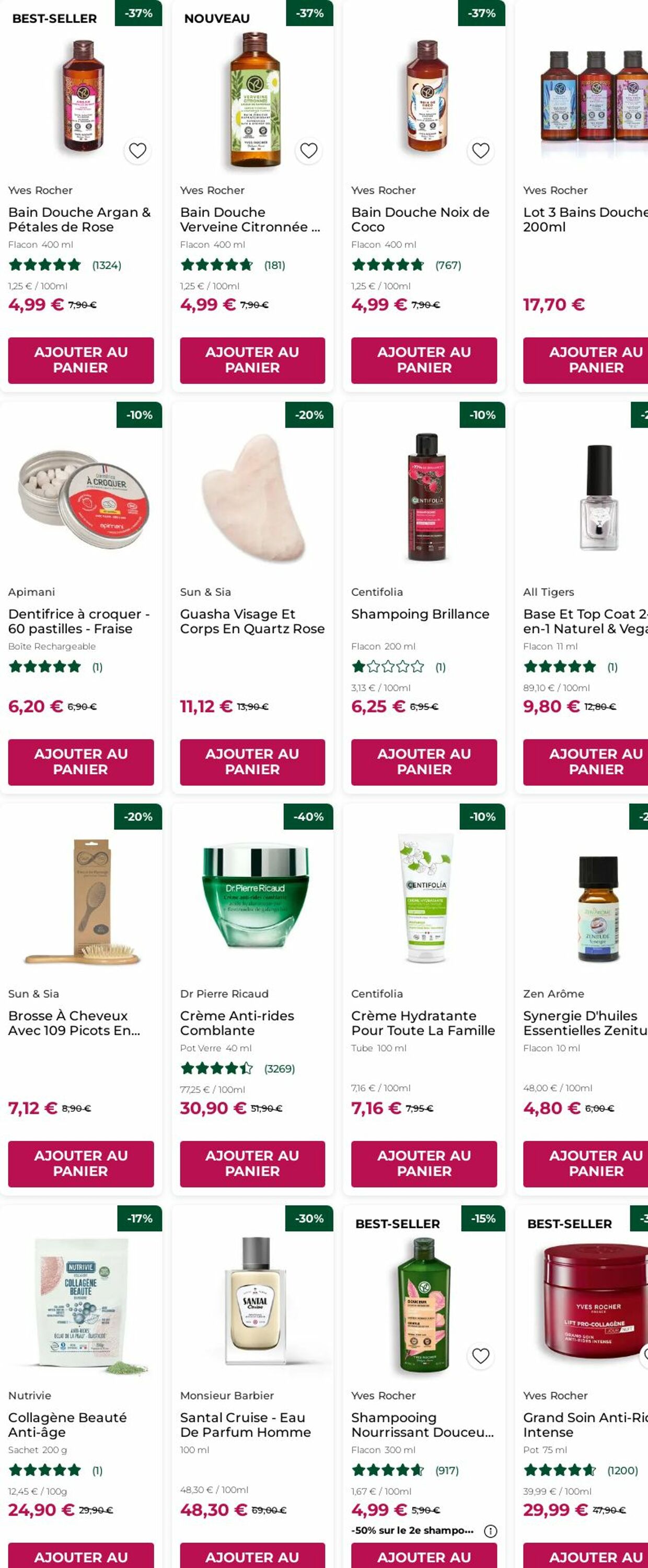Catalogue Yves Rocher 01.09.2025 - 10.09.2025