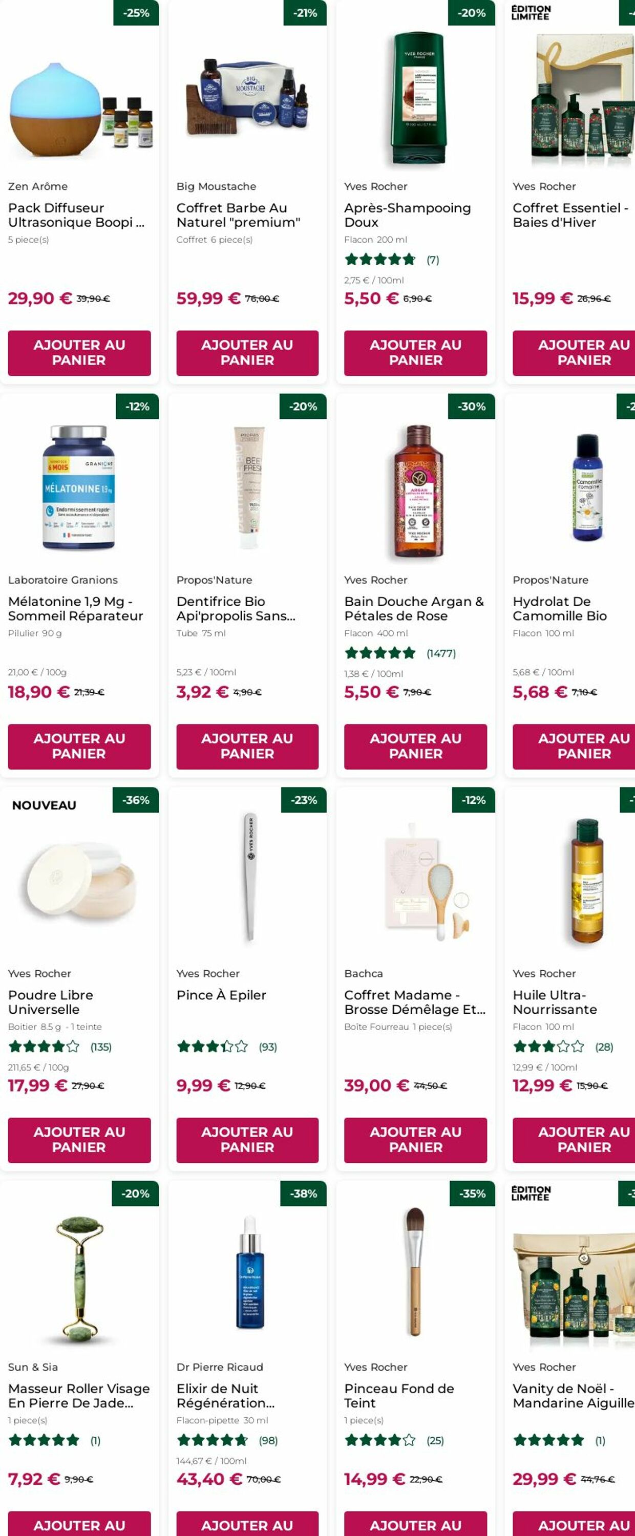 Catalogue Yves Rocher 27.10.2025 - 05.11.2025