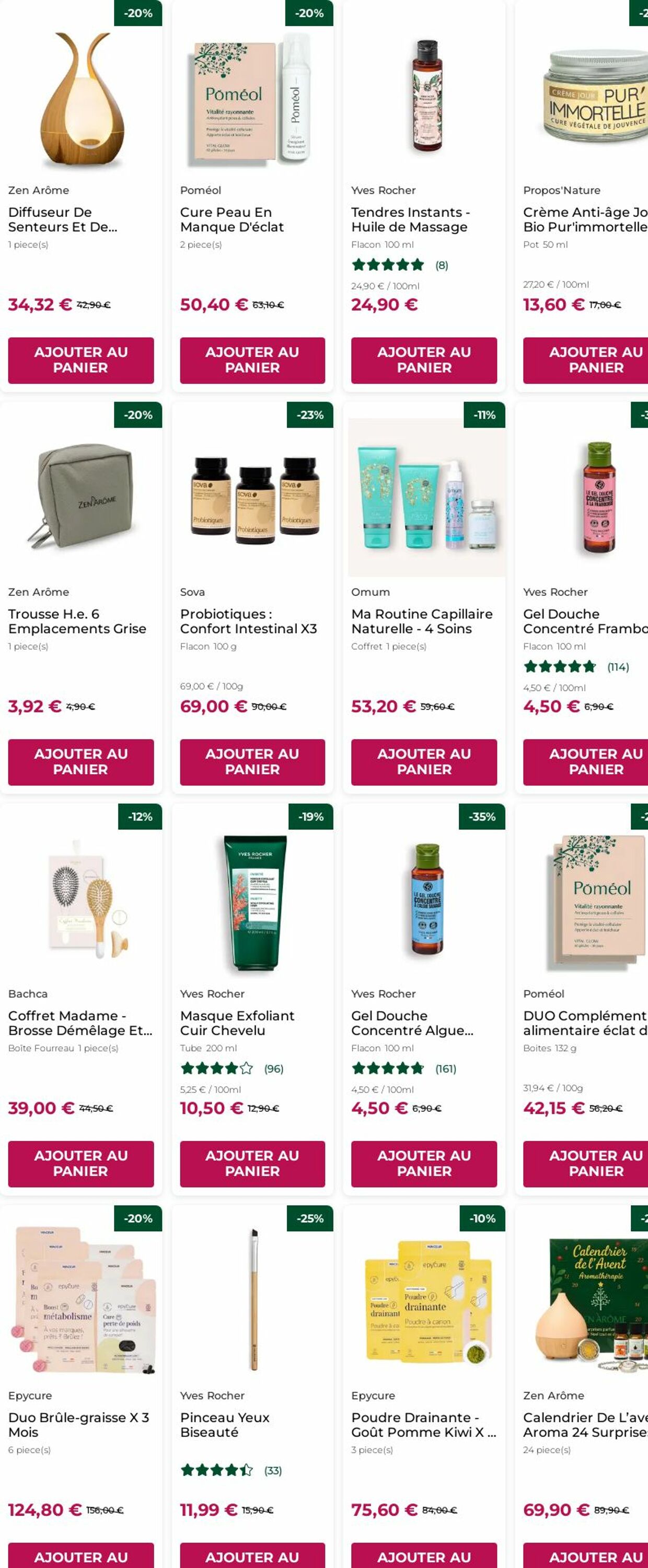 Catalogue Yves Rocher 27.10.2025 - 05.11.2025