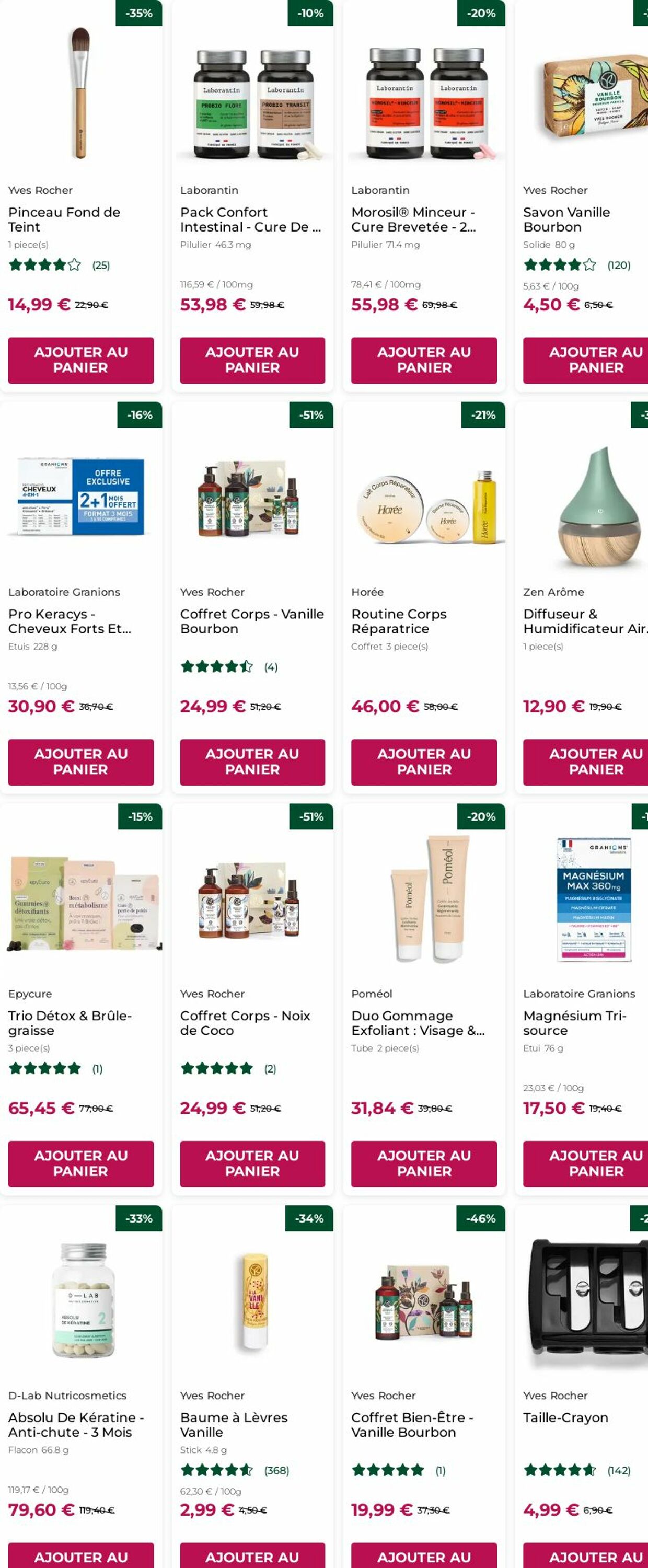 Catalogue Yves Rocher 27.10.2025 - 05.11.2025