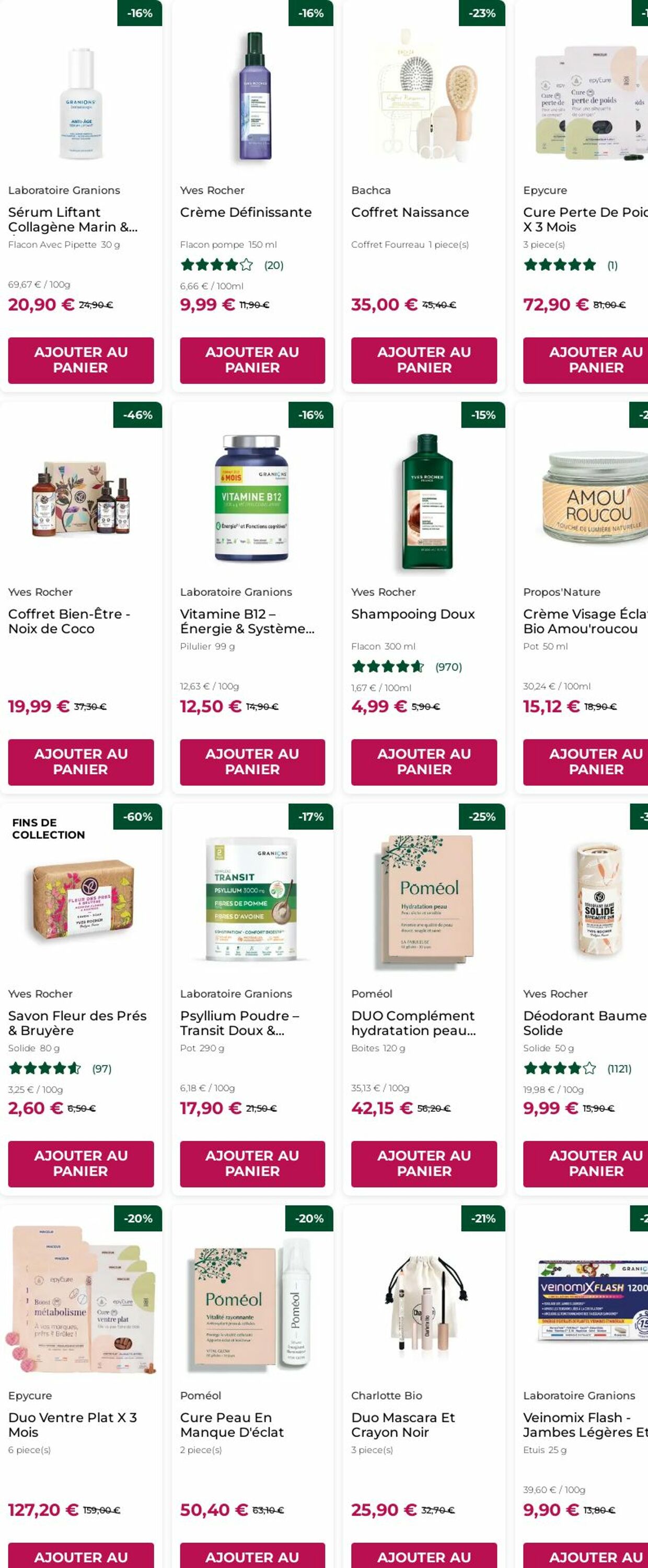 Catalogue Yves Rocher 27.10.2025 - 05.11.2025