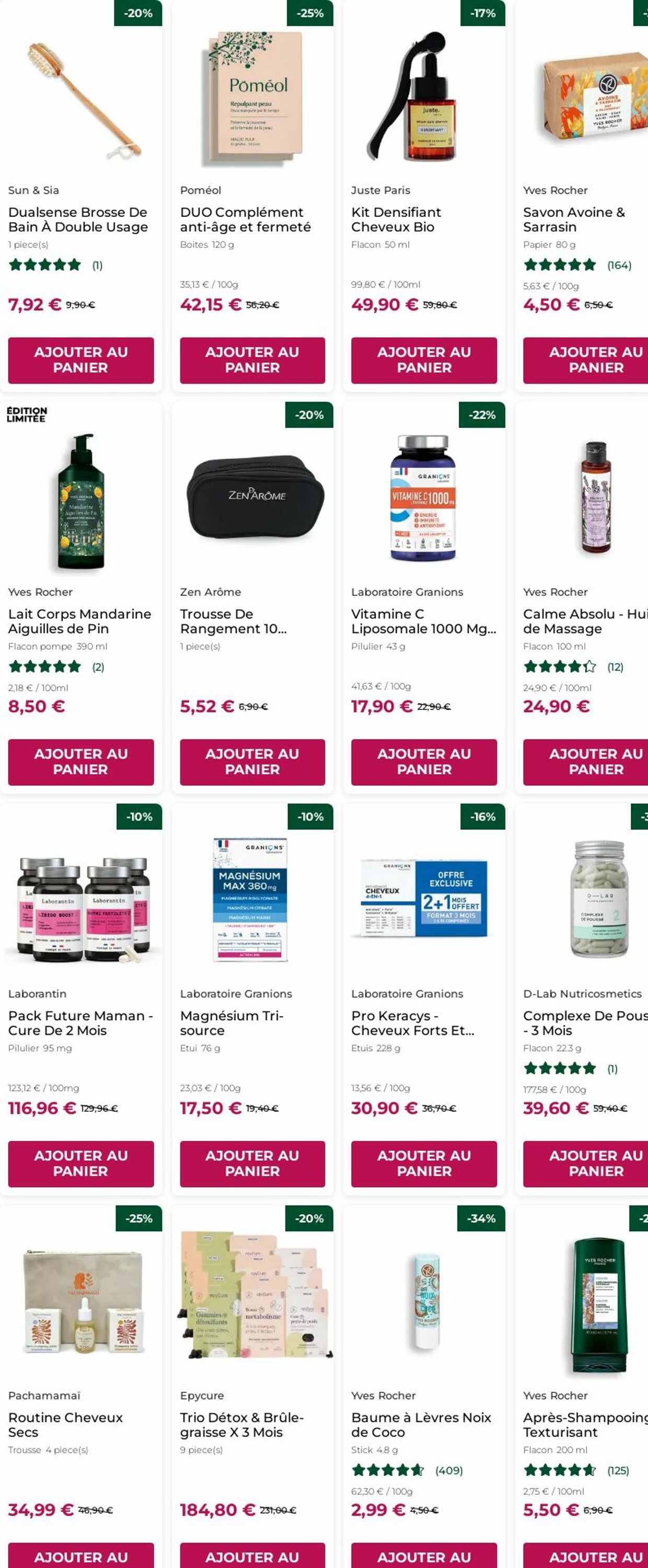 Catalogue Yves Rocher 27.10.2025 - 05.11.2025