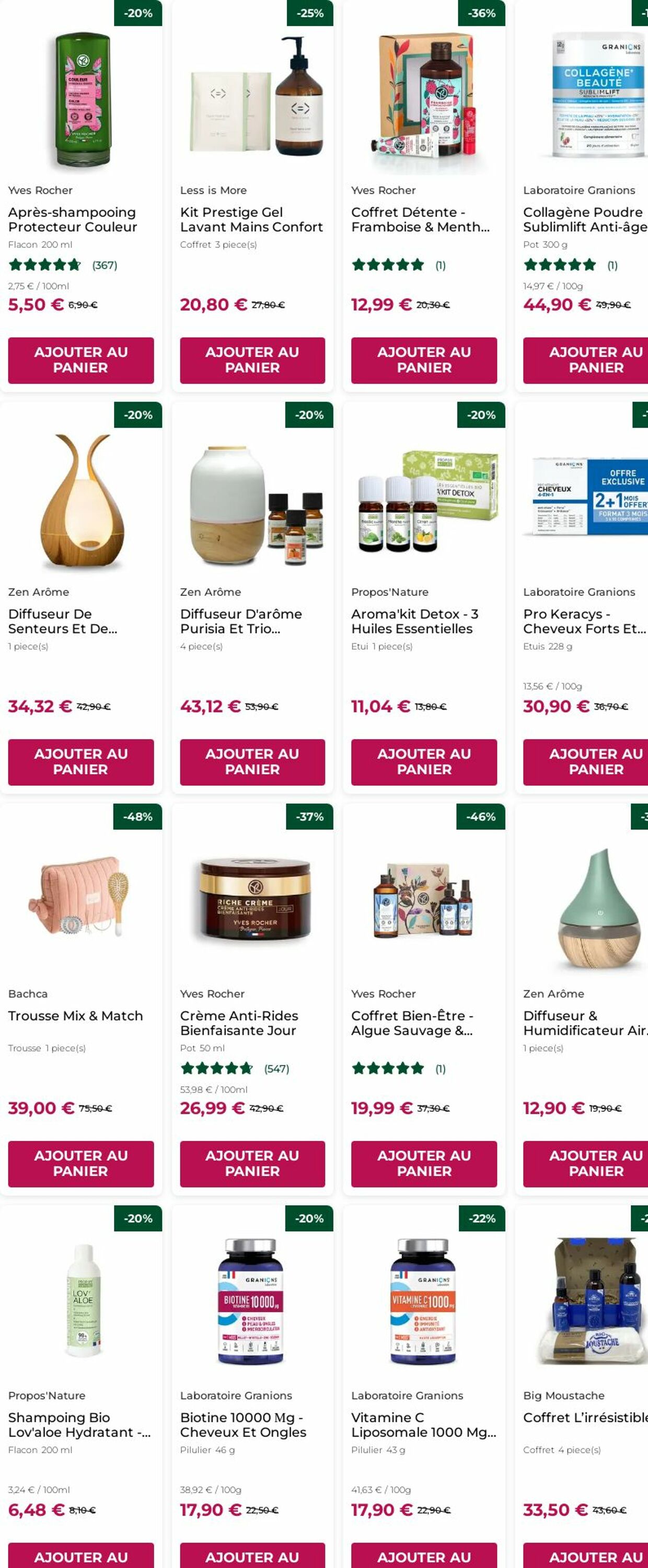 Catalogue Yves Rocher 27.10.2025 - 05.11.2025