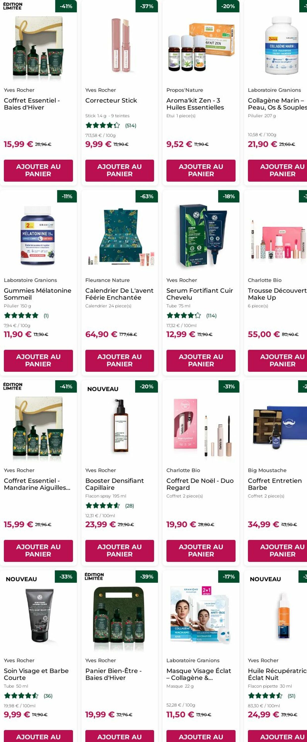 Catalogue Yves Rocher 27.10.2025 - 05.11.2025