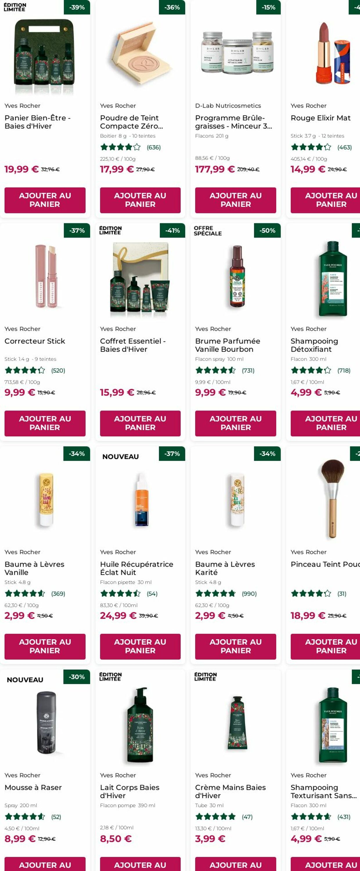 Catalogue Yves Rocher 03.11.2025 - 12.11.2025
