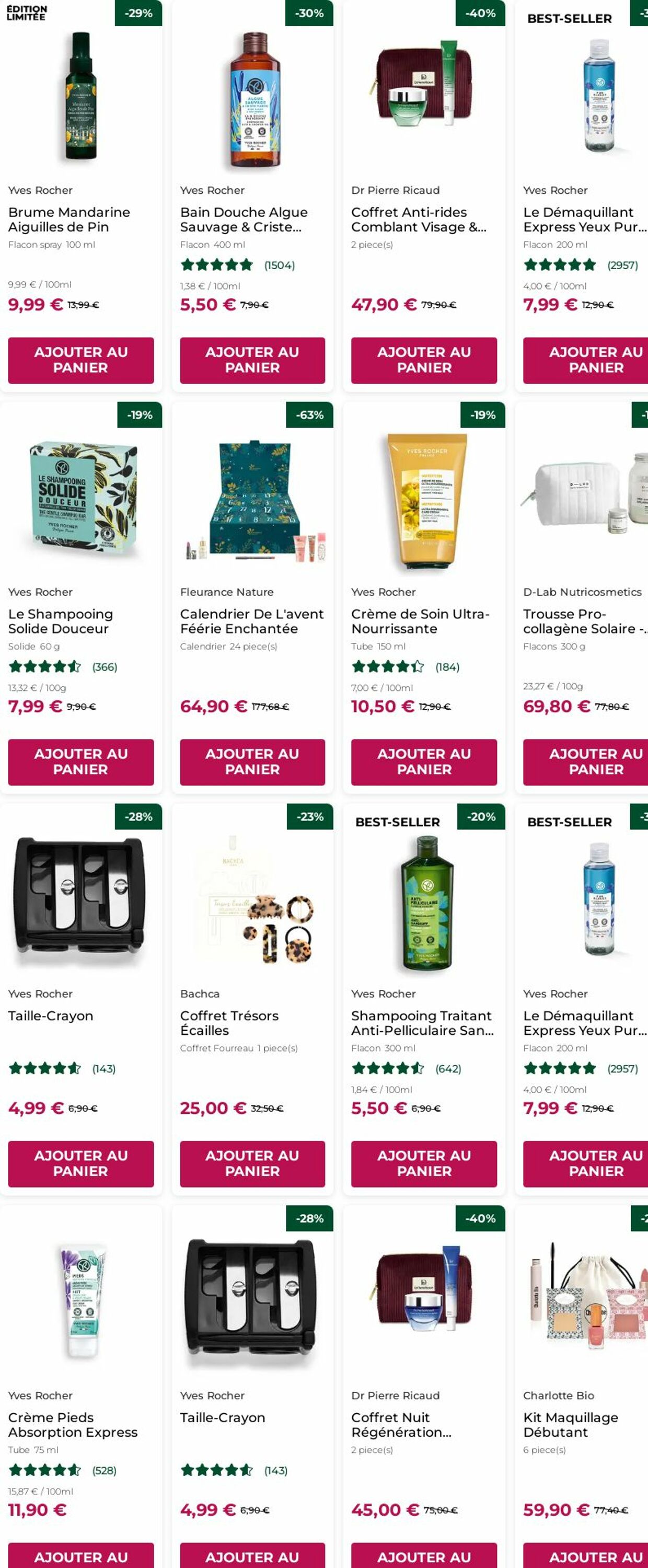 Catalogue Yves Rocher 03.11.2025 - 12.11.2025