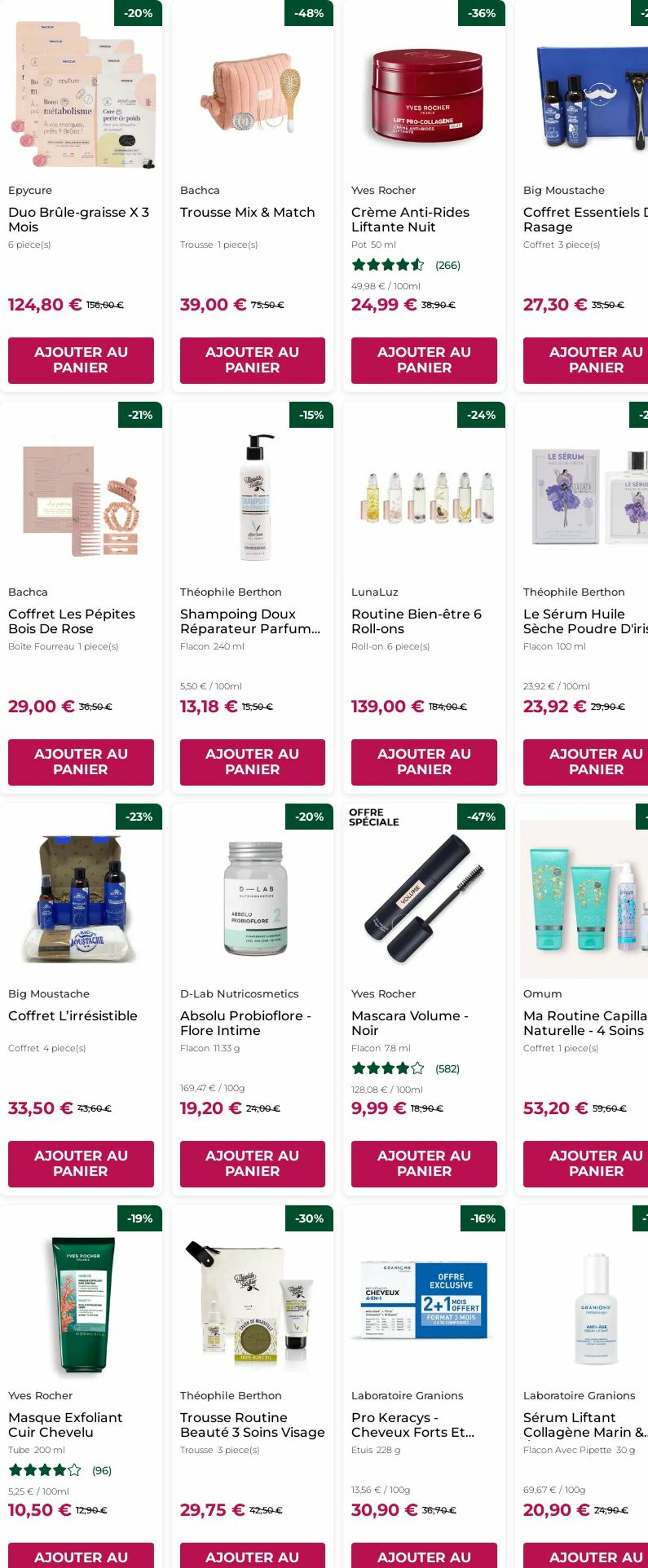 Catalogue Yves Rocher 03.11.2025 - 12.11.2025