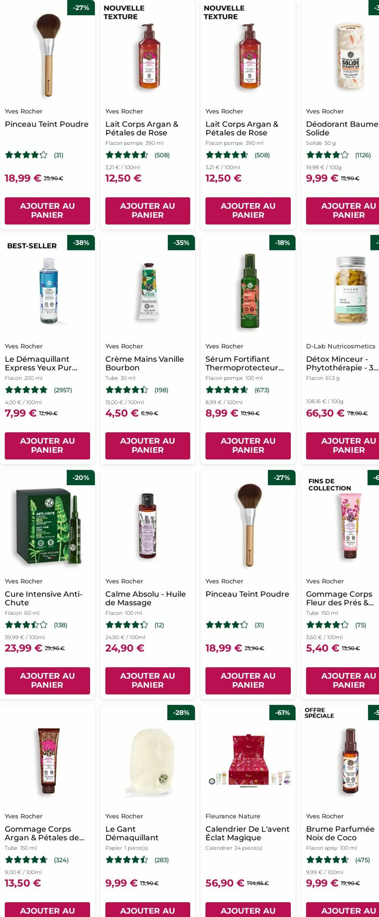 Catalogue Yves Rocher 03.11.2025 - 12.11.2025