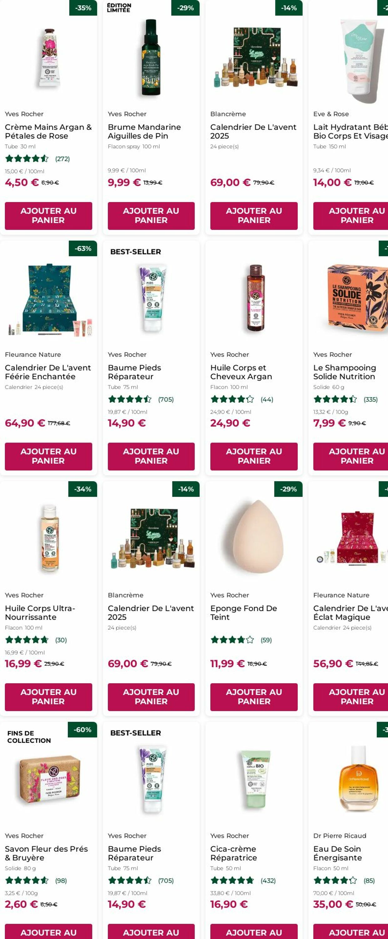 Catalogue Yves Rocher 03.11.2025 - 12.11.2025